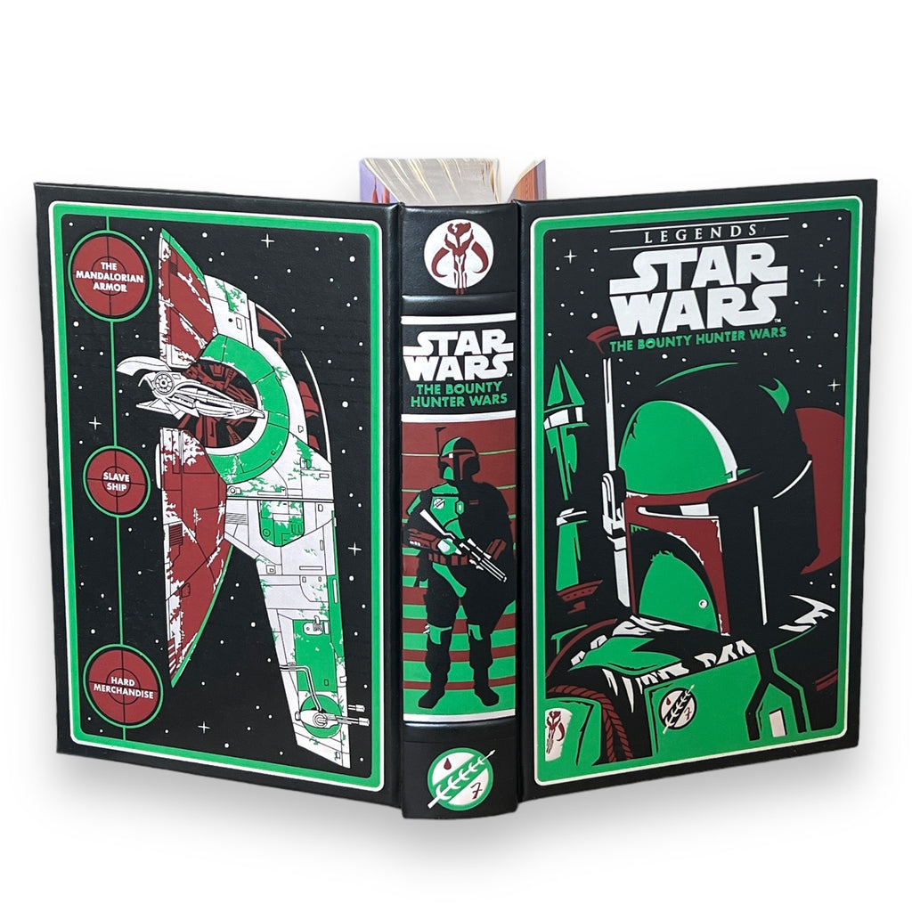 2-Book Set: STAR WARS The Bounty Hunter Wars & Tales Of Kenobi - Collectible Leather Bound Hardcover