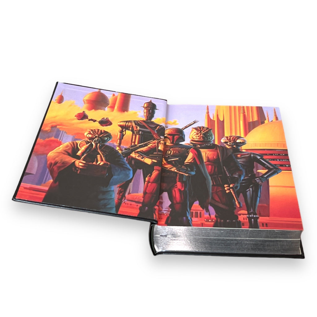 2-Book Set: STAR WARS The Bounty Hunter Wars & Tales Of Kenobi - Collectible Leather Bound Hardcover