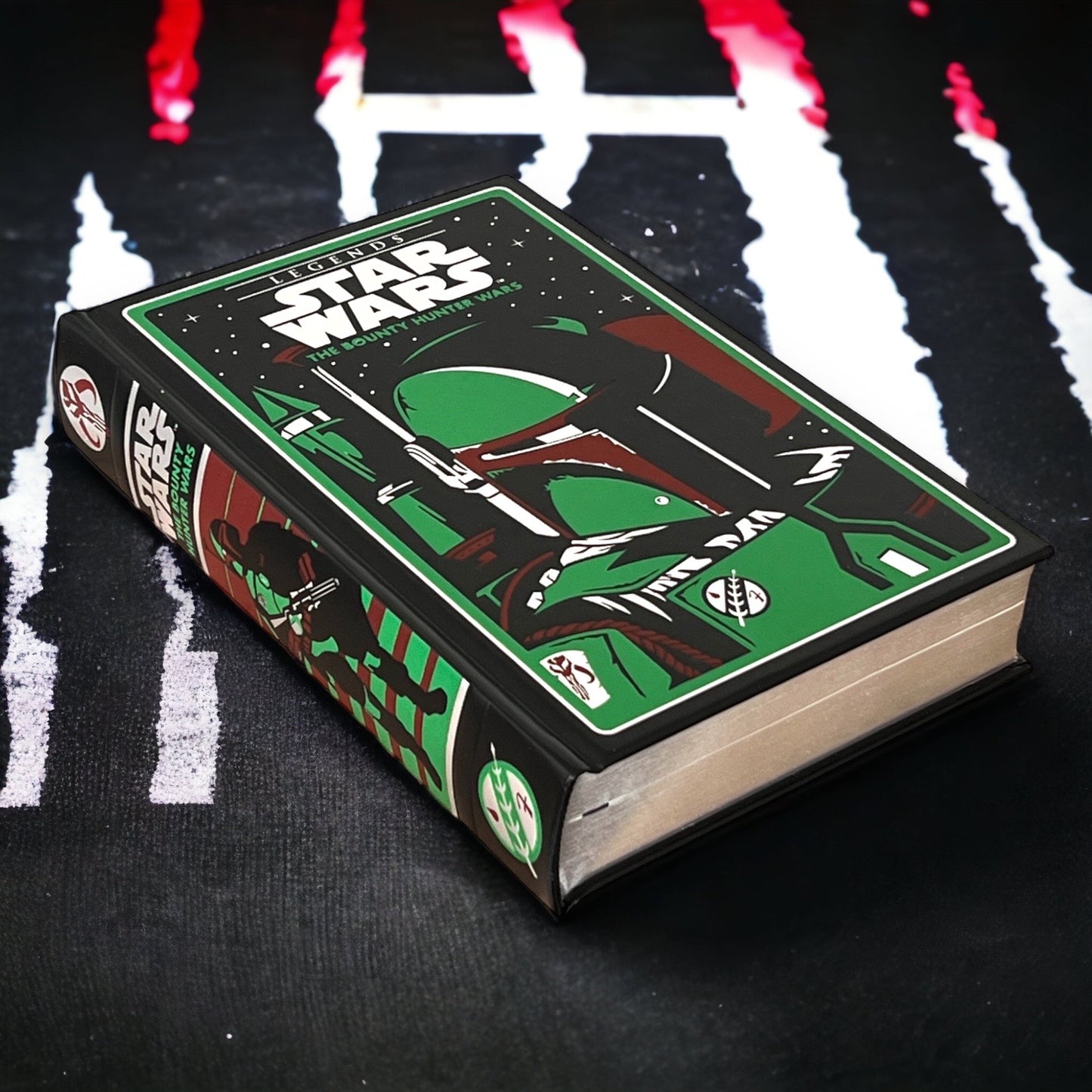 The STAR WARS: The Bounty Hunter Wars by K. W. Jeter - Collectible Deluxe Special Gift Edition - Leather Bound Hardcover - Best Seller Book