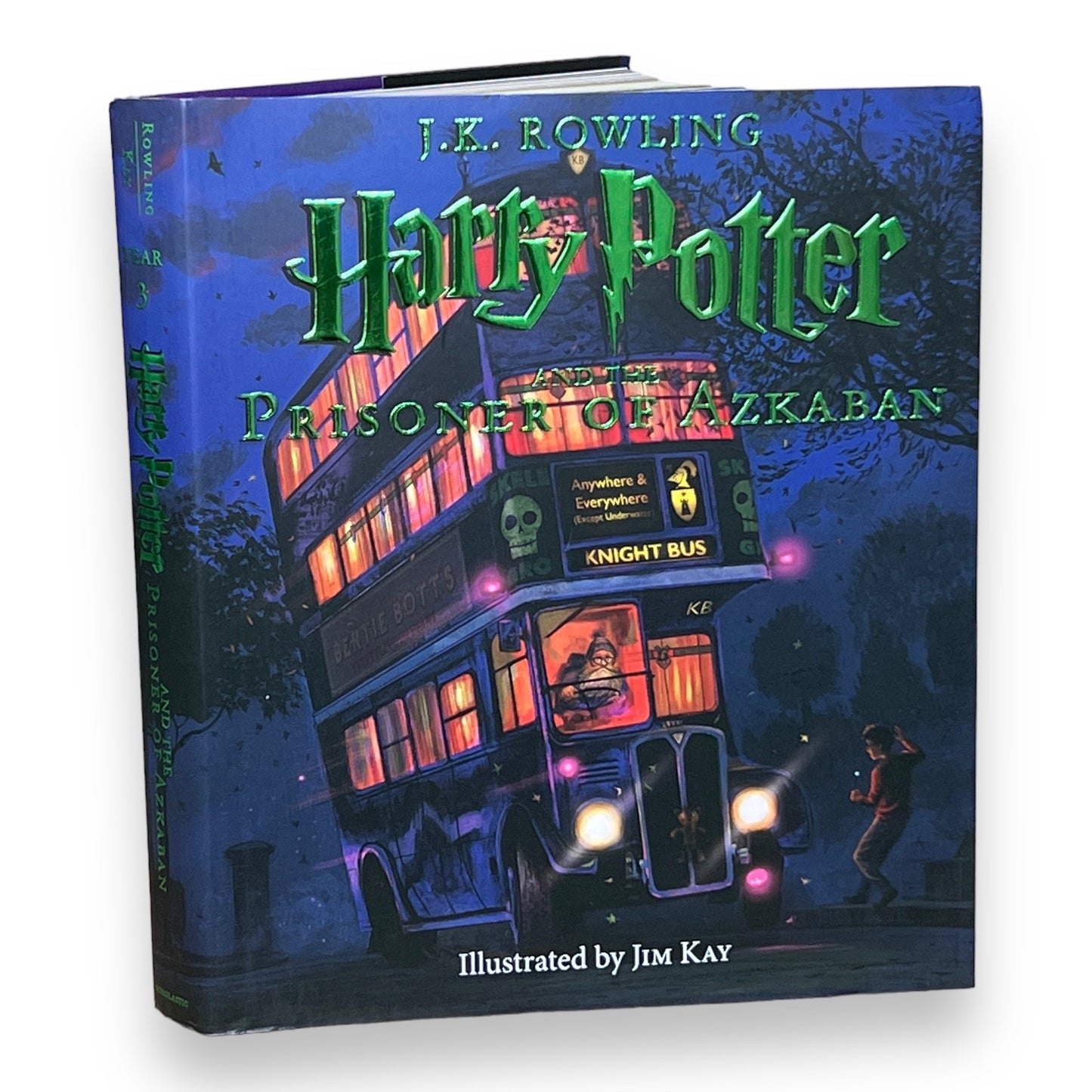 ILLUSTRATED Harry Potter and Prisoner of Azkaban by JK Rowling (Year 3) - Collectible Deluxe Special Gift Hardcover Edition Best Seller Book