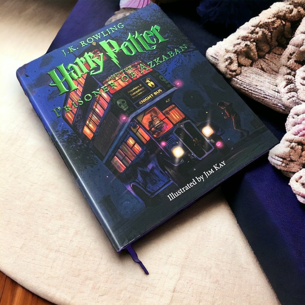 ILLUSTRATED Harry Potter and Prisoner of Azkaban by JK Rowling (Year 3) - Collectible Deluxe Special Gift Hardcover Edition Best Seller Book