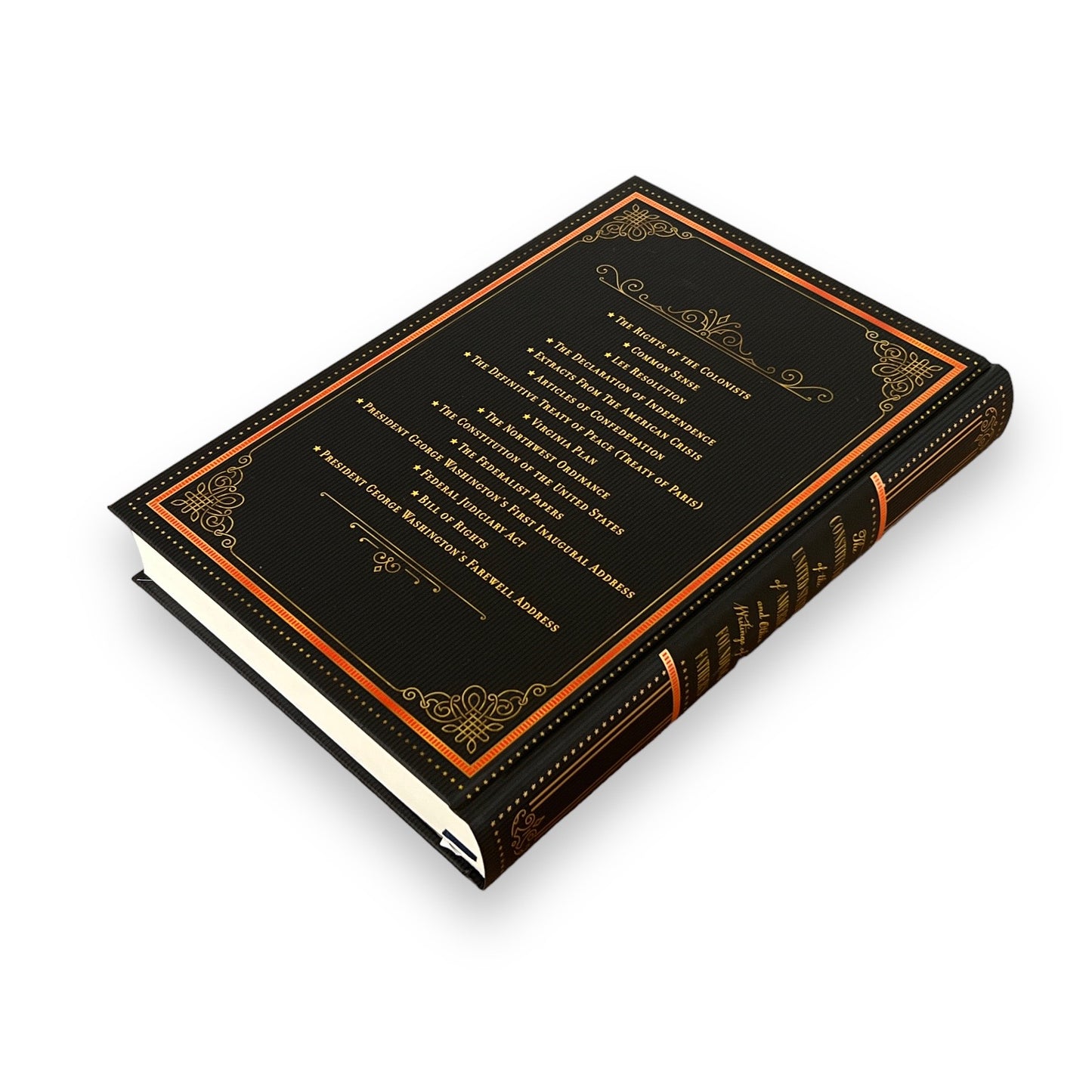 The CONSTITUTION of The USA & Other Writings of Founding Fathers - Collectible Deluxe Special Gift Edition - Hardcover - Classic Book