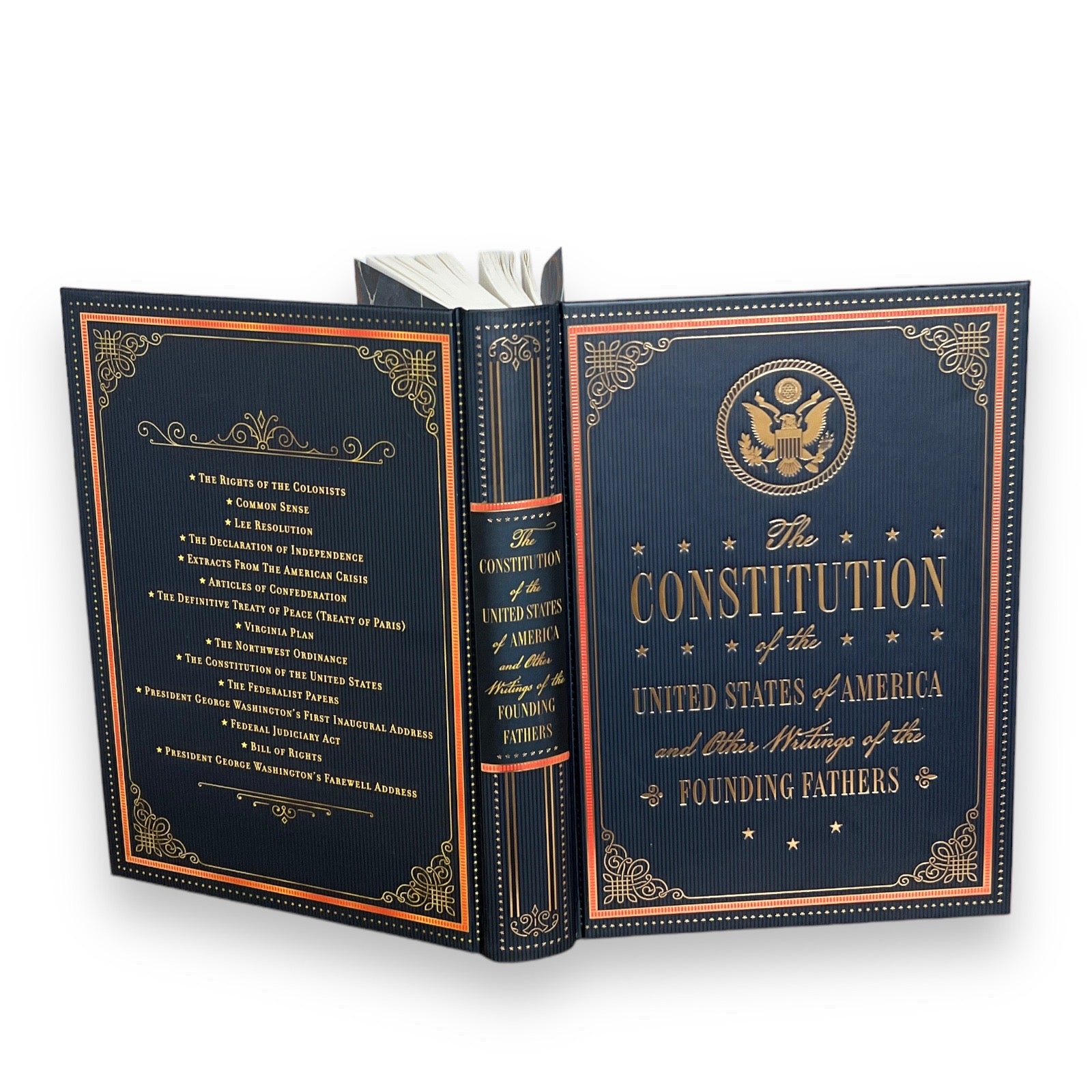 The Constitution of the United States of America and Other Writings of the Founding Fathers - Collectible Deluxe Hardcover