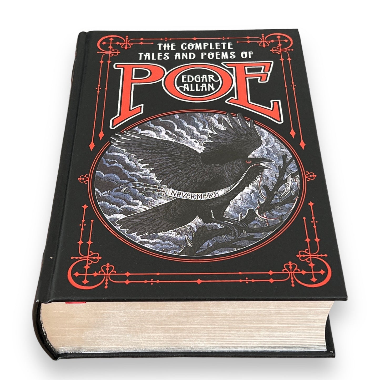 The Complete Tales & Poems Of Edgar Allan Poe - Collectible Deluxe Special Gift Edition - Leather Bound Hardcover - Classic Book