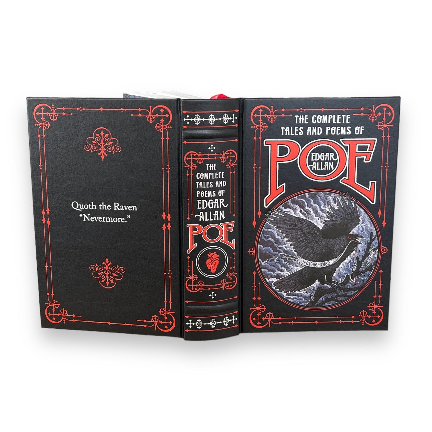 The Complete Tales & Poems Of Edgar Allan Poe - Collectible Deluxe Special Gift Edition - Leather Bound Hardcover - Classic Book