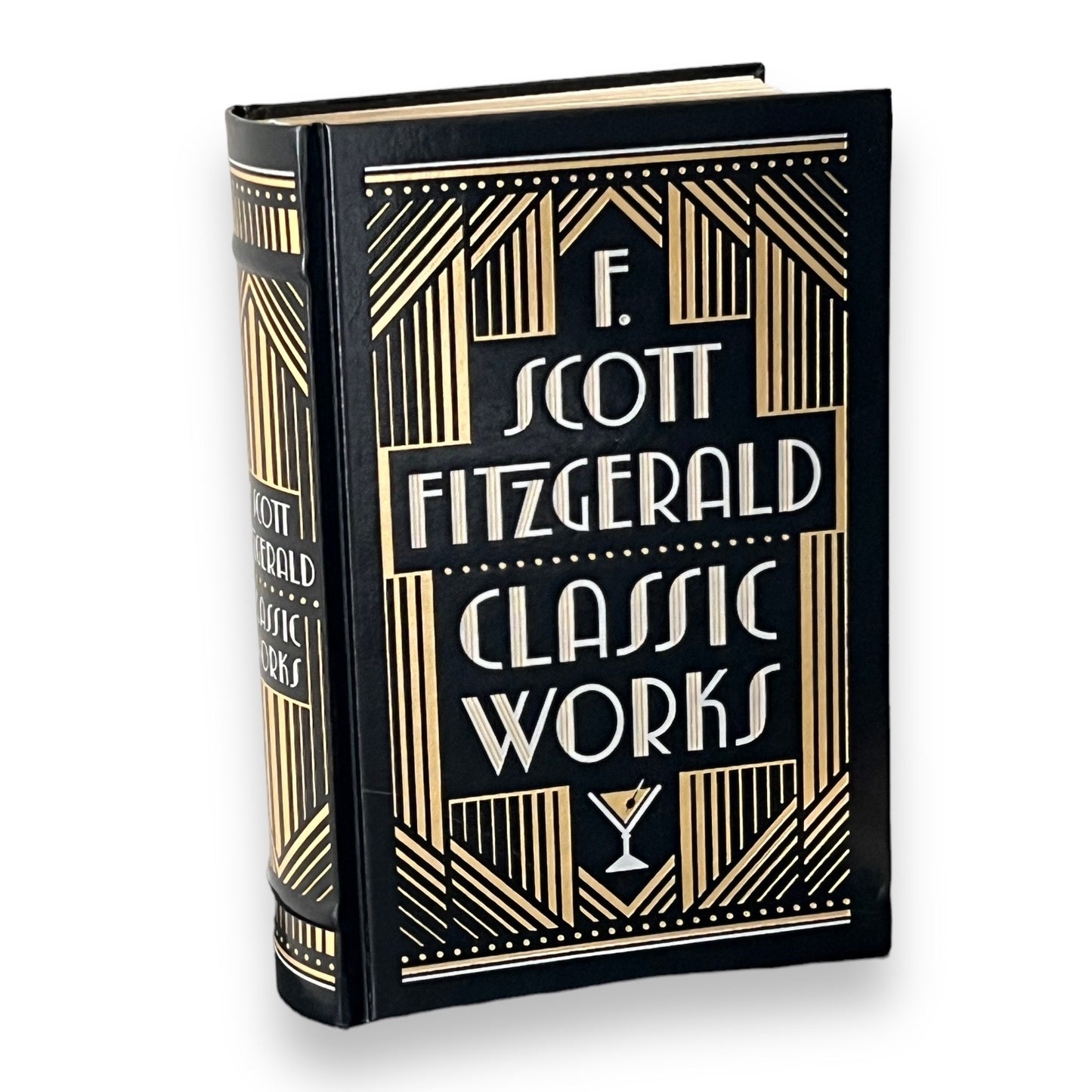 F. Scott Fitzgerald Classic Works: Beautiful and Damned and others - Collectible Deluxe Edition - Leather Bound Hardcover - Classic Book