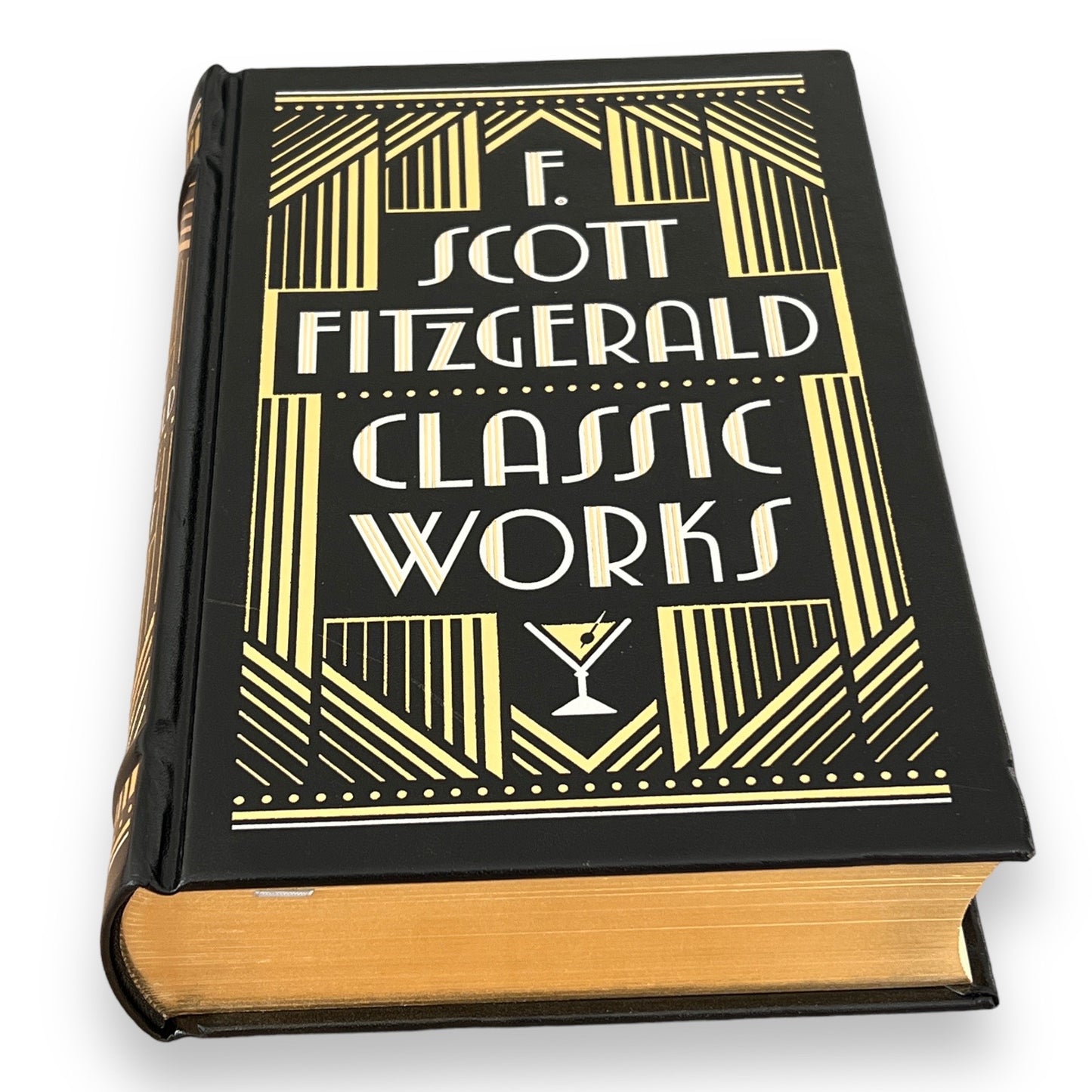 F. Scott Fitzgerald Classic Works: Beautiful and Damned and others - Collectible Deluxe Edition - Leather Bound Hardcover - Classic Book