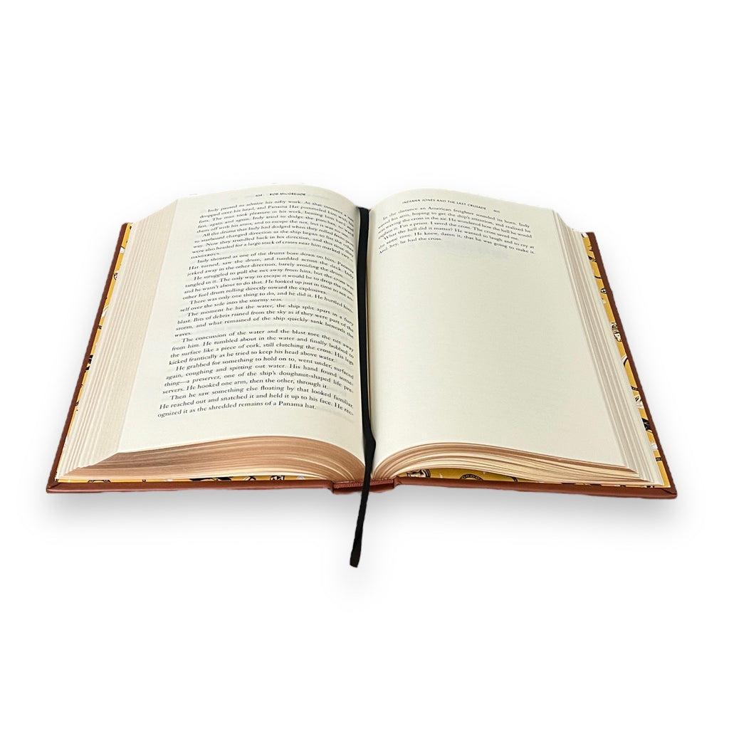 The Adventures of Indiana Jones 3 Novels - Collectible Leather Bound Hardcover