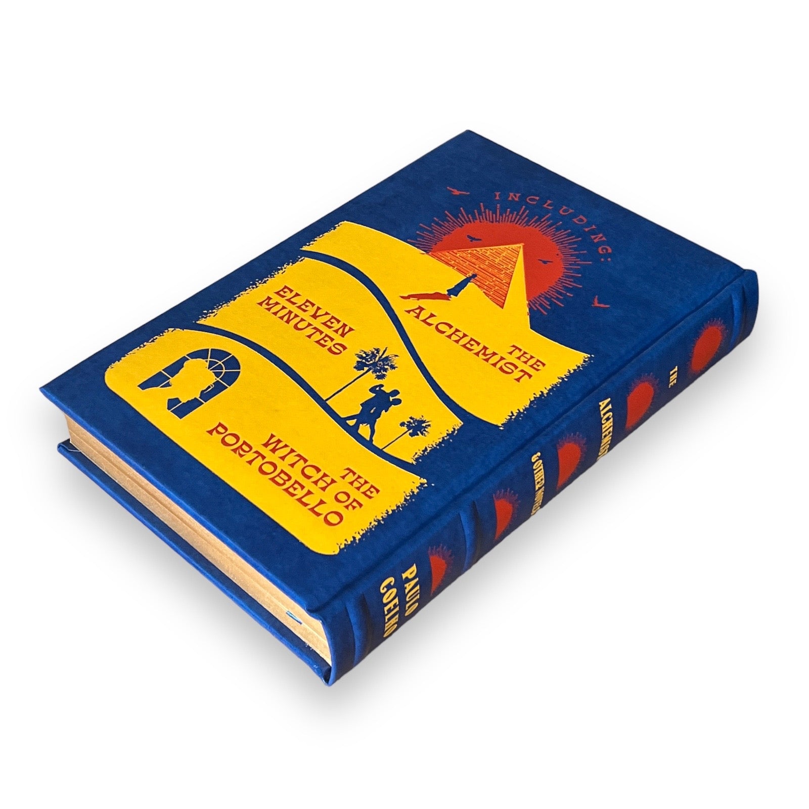 Paulo Coelho: ALCHEMIST, Eleven Minutes, Witch of Portobello - Collectible Leather Bound Hardcover