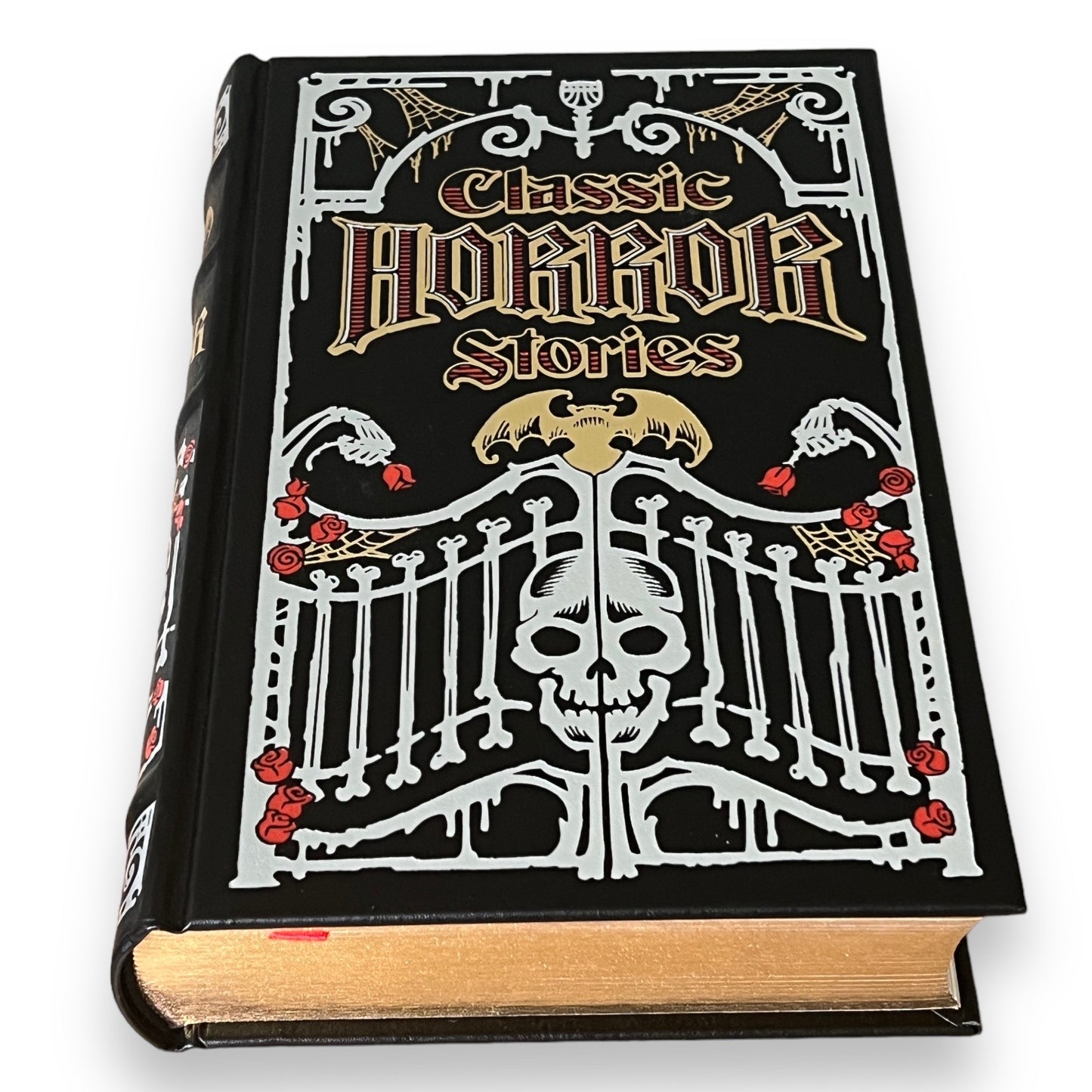 CLASSIC HORROR STORIES: Lovecraft, Edgar Poe + others - Collectible Deluxe Special Gift Edition - Leather Bound Hardcover - Classic Book