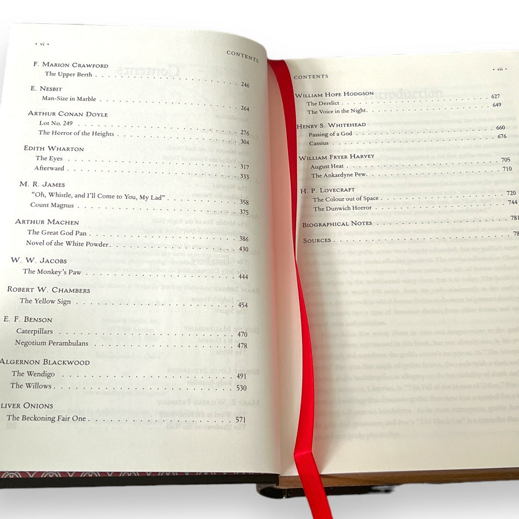 Classic Horror Stories: Lovecraft, Edgar Poe + more - Collectible Leather Bound Hardcover