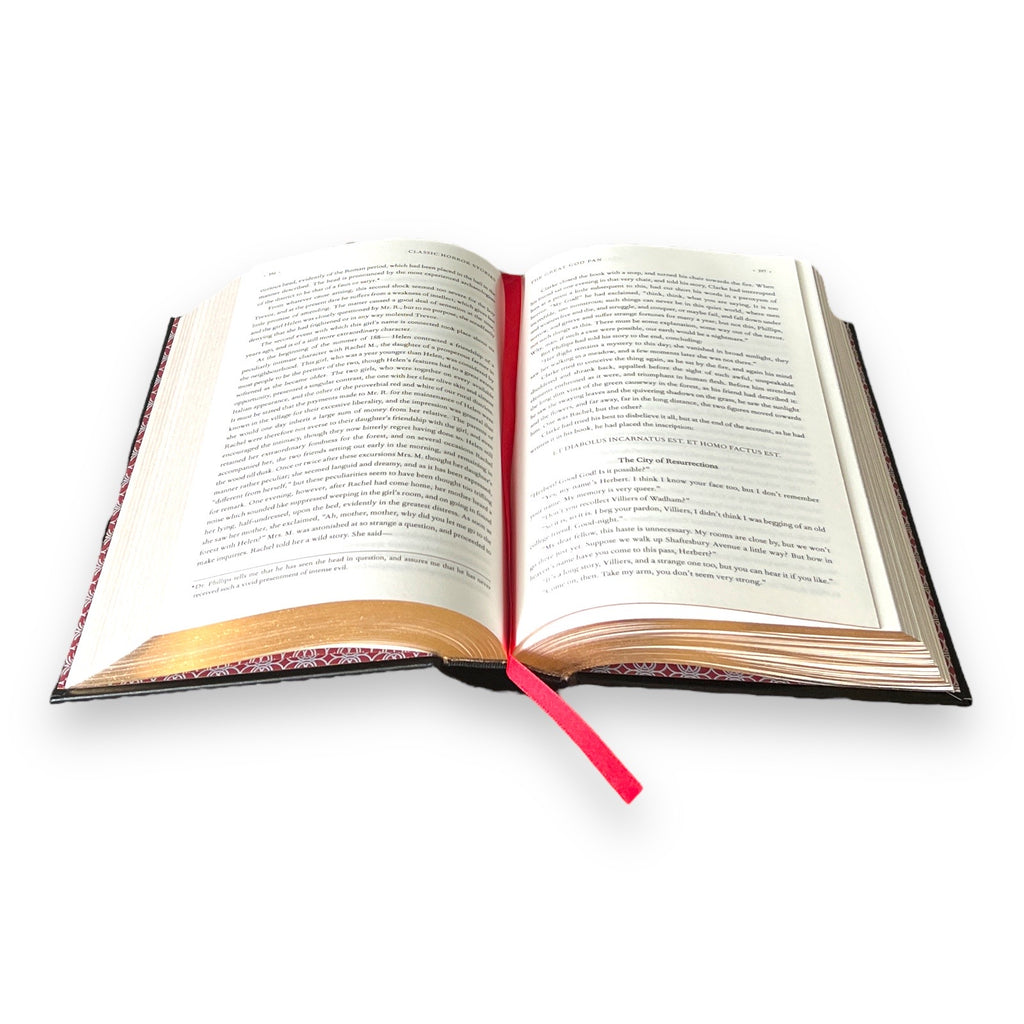 Classic Horror Stories: Lovecraft, Edgar Poe + more - Collectible Leather Bound Hardcover