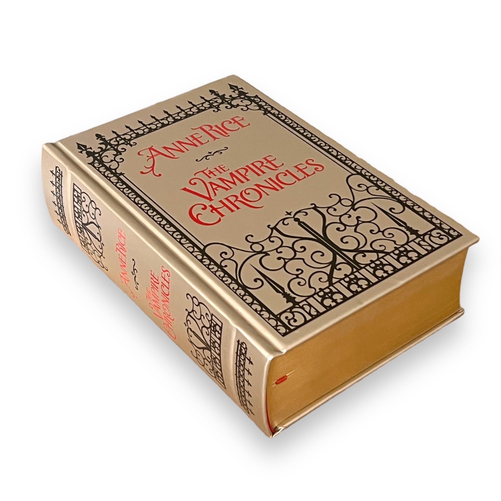 The Vampire Chronicles: Interview with a Vampire, The Vampire Lestat, and The Queen of the Damned by Anne Rice - Leather Bound Hardcover