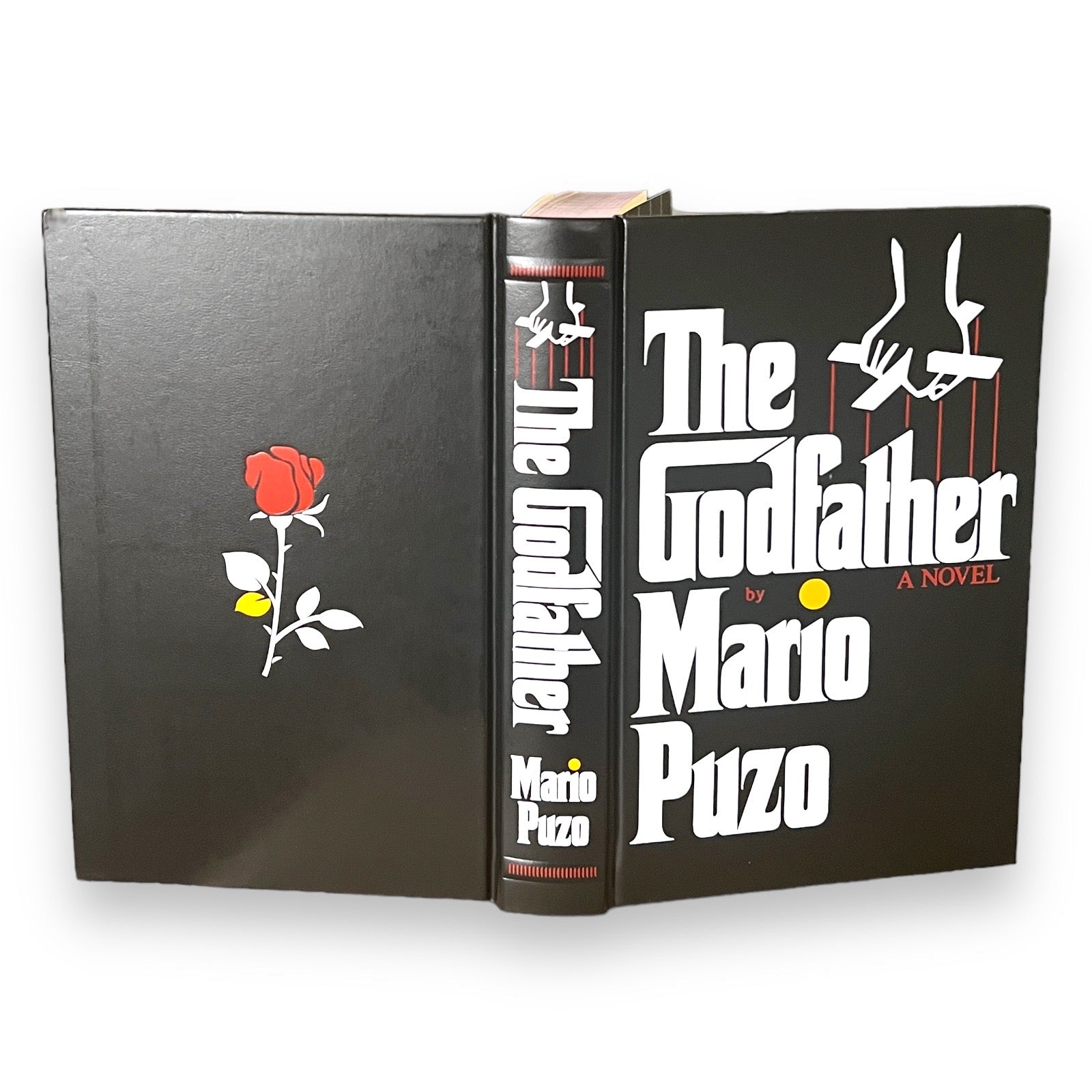 The Godfather Book By Mario Puzo Early Edition Mafia factory Hardcover Dust Jacket 1969