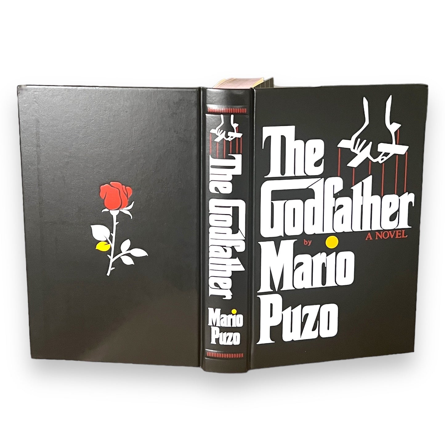 The GODFATHER by Mario Puzo - Collectible Deluxe Special Gift Edition - Leather Bound Hardcover - Classic Book - Best Seller