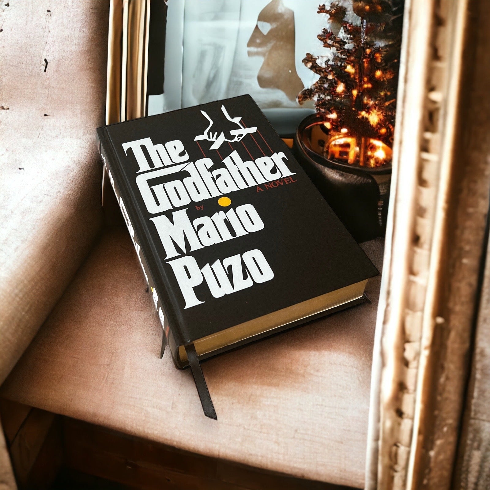 The Godfather by Mario Puzo - Collectible Leather Bound Hardcover