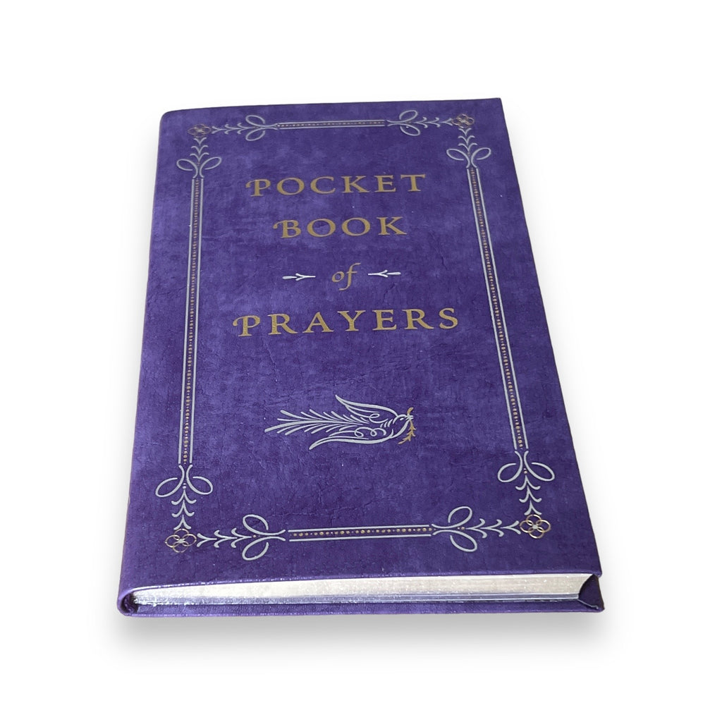 Pocket Book of Prayers - Collectible Flexi Bound Faux Leather Cover - Pocket Size 7"X4"