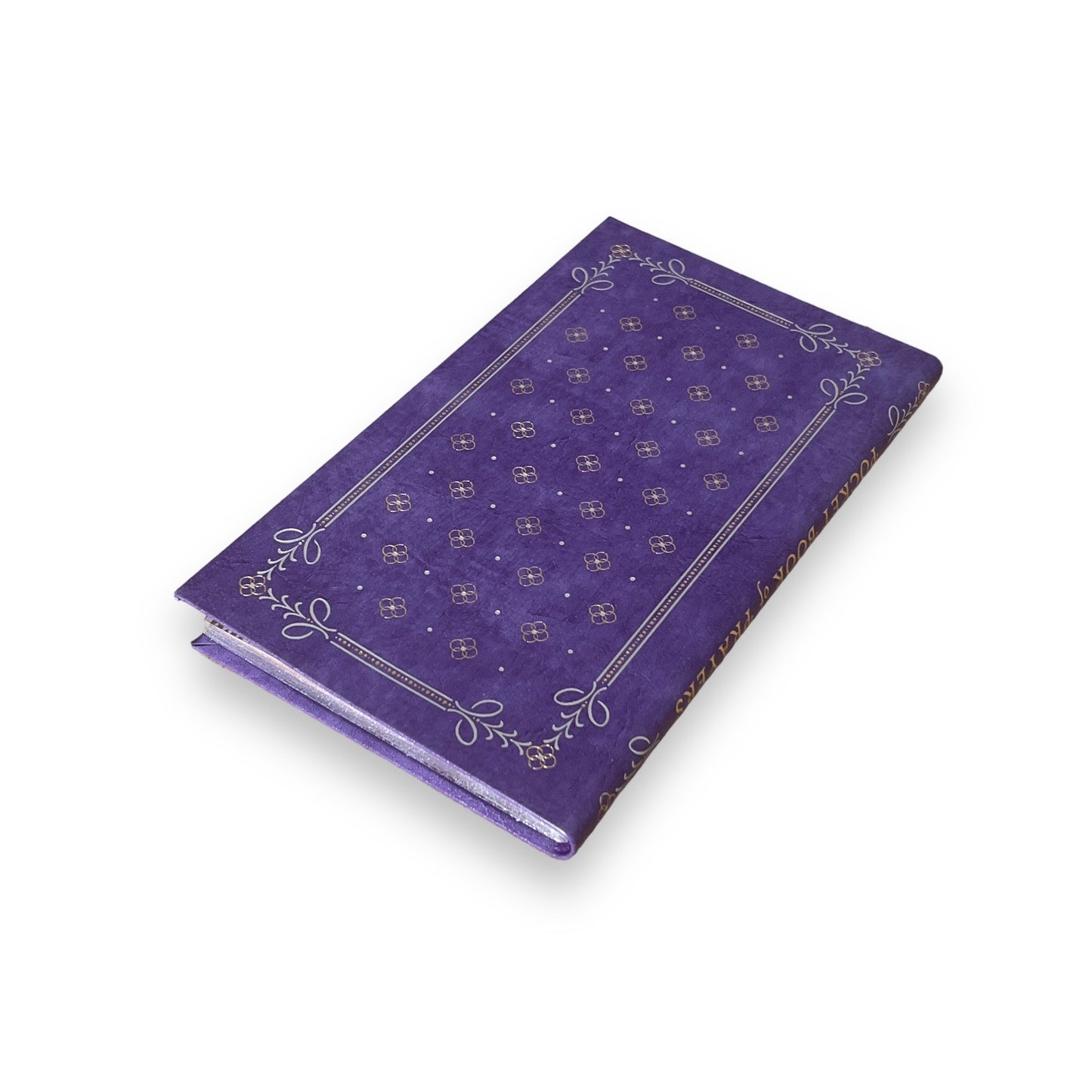 POCKET BOOK Of PRAYERS- Collectible Deluxe Pocket Size 7"X4" Gift Edition - Flexi Bound Faux Leather Cover - Classic Book