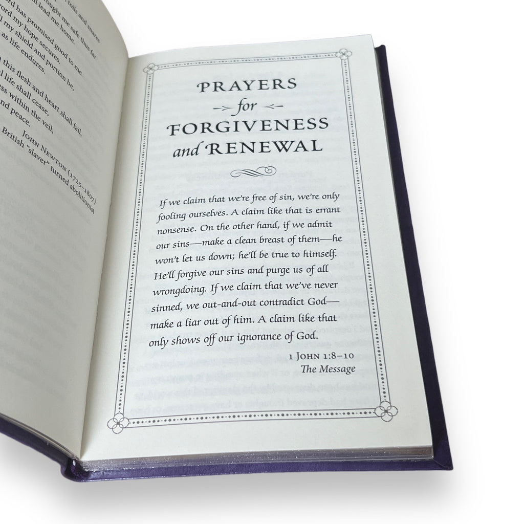 Pocket Book of Prayers - Collectible Flexi Bound Faux Leather Cover - Pocket Size 7"X4"