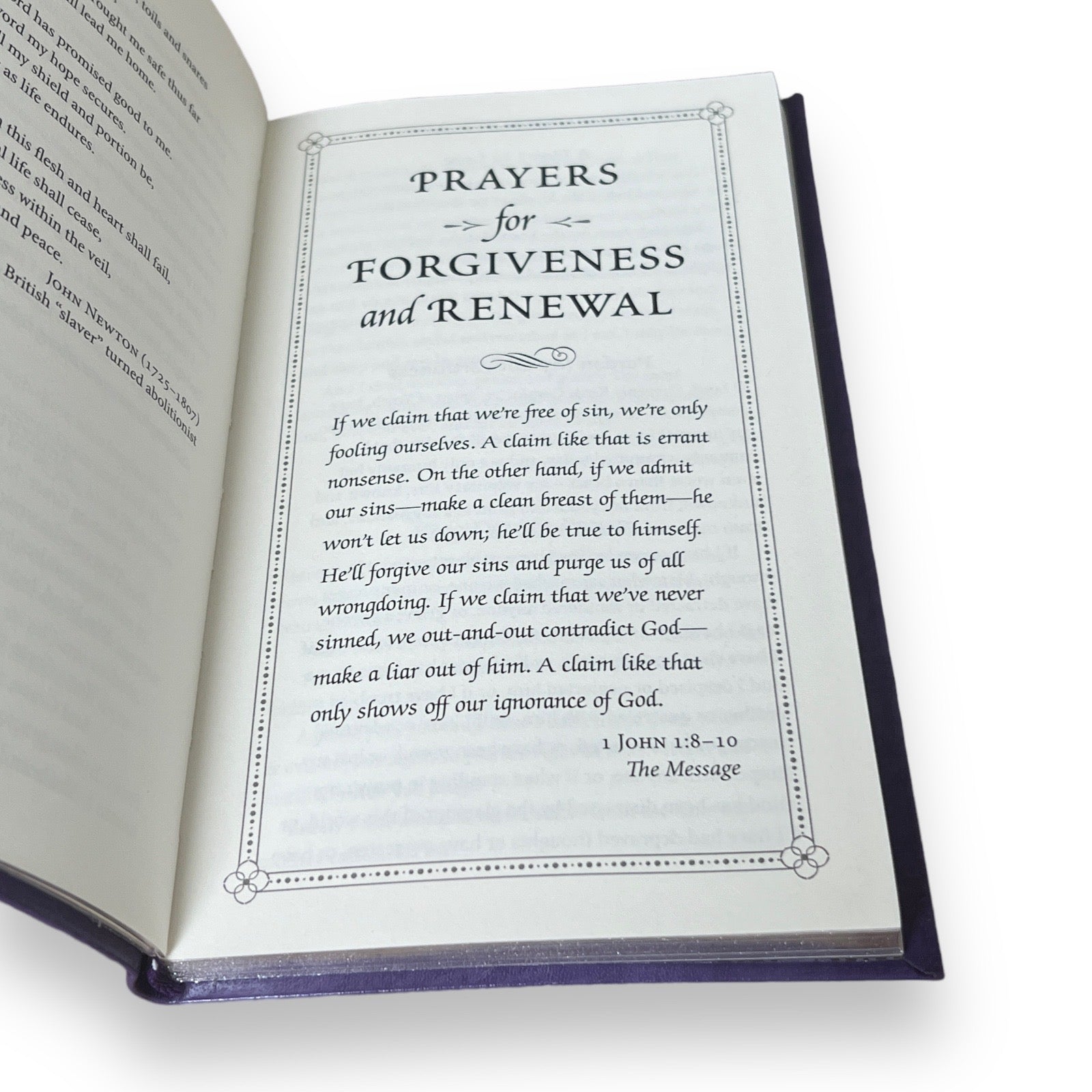 Pocket Book of Prayers - Collectible Flexi Bound Faux Leather Cover - Pocket Size 7"X4"