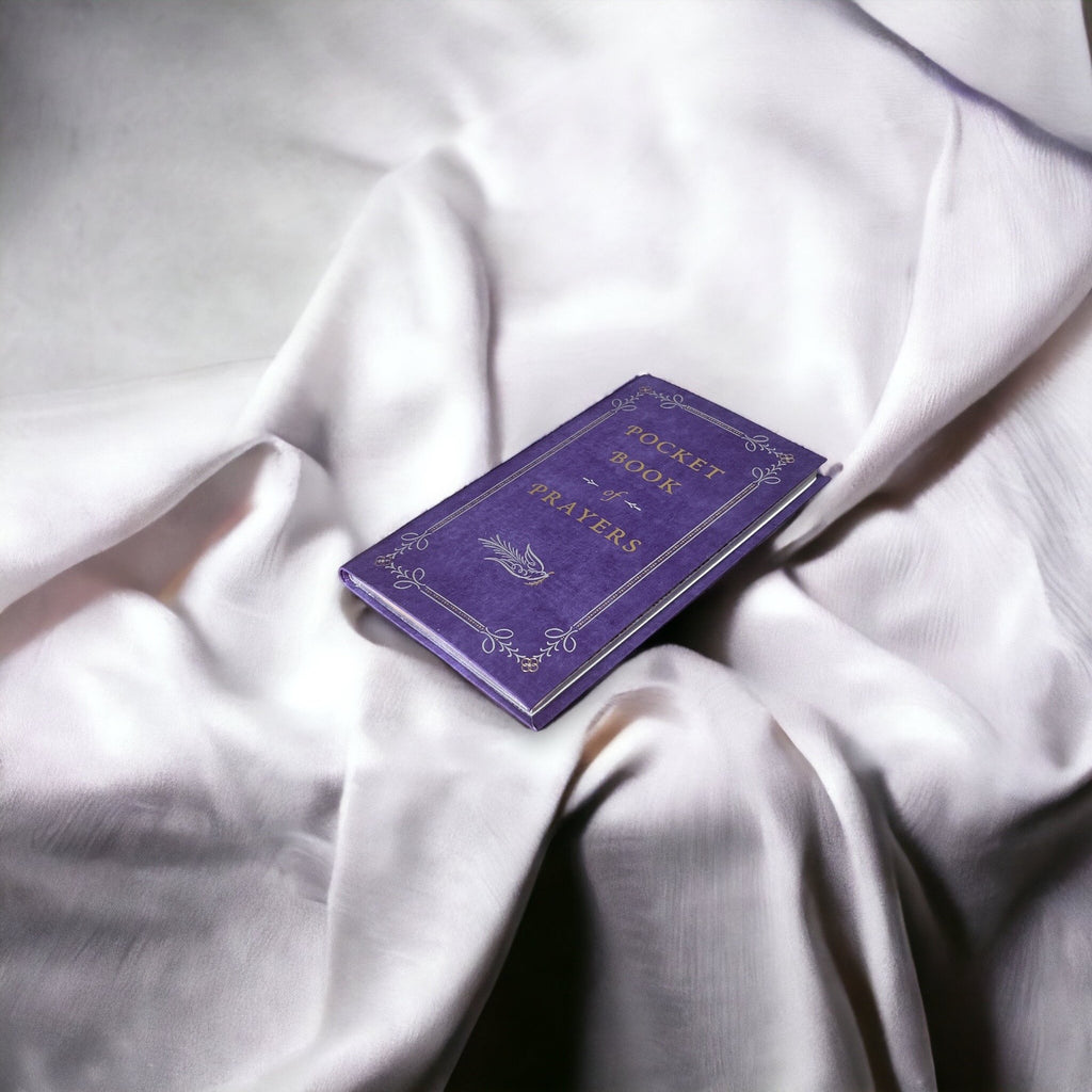 Pocket Book of Prayers - Collectible Flexi Bound Faux Leather Cover - Pocket Size 7"X4"