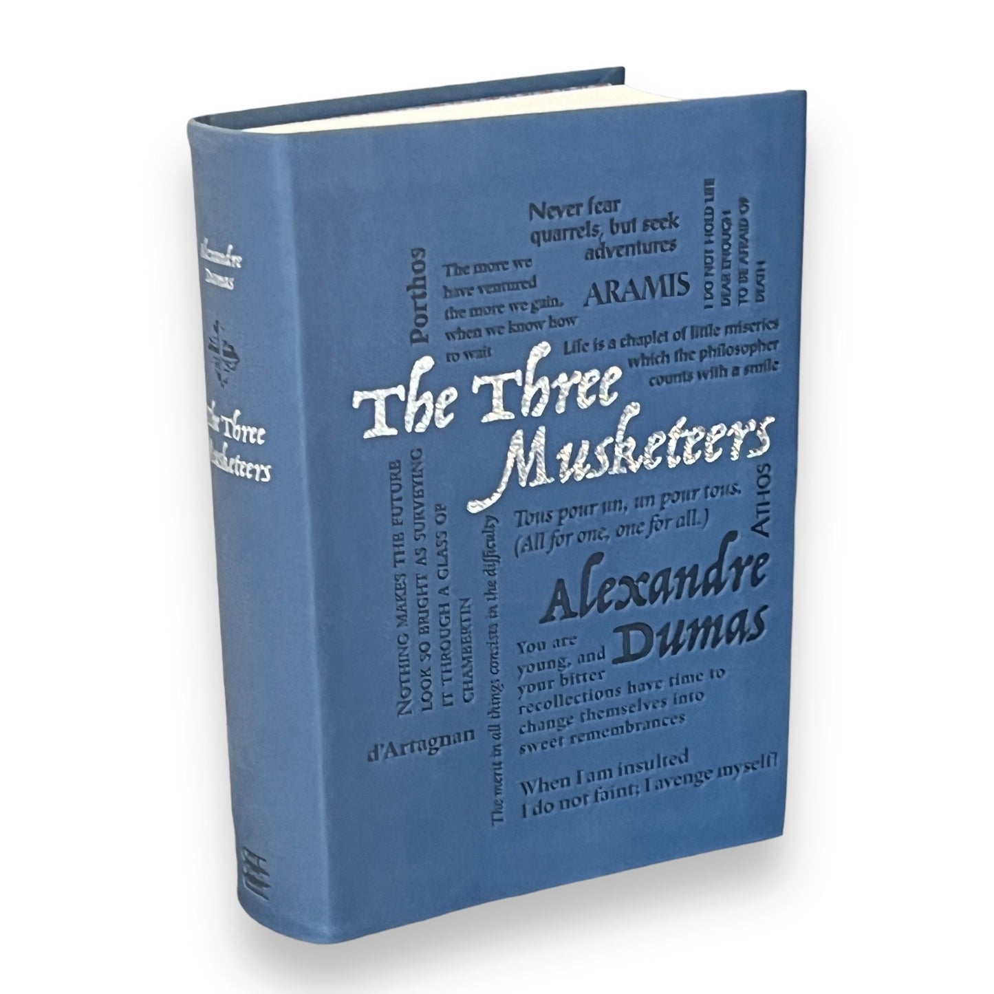 The THREE MUSKETEERS by Alexandre Dumas - Collectible Deluxe Special Gift Edition - Flexi Bound Faux Leather feel Cover - Classic Book