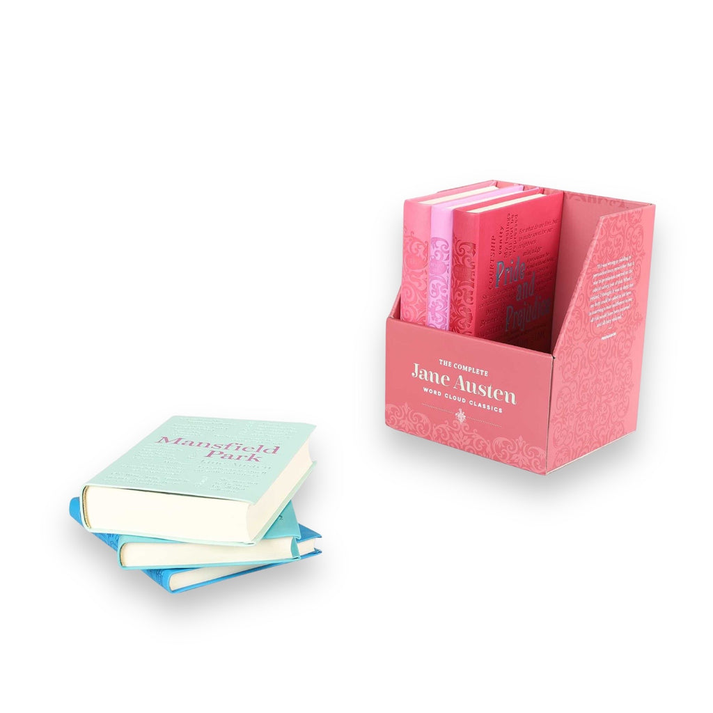 Jane Austen 6 Book Boxed Set: Pride and Prejudice, Emma, Persuasion & 3 other - Collectible Deluxe Flexi Bound Faux Leather Cover