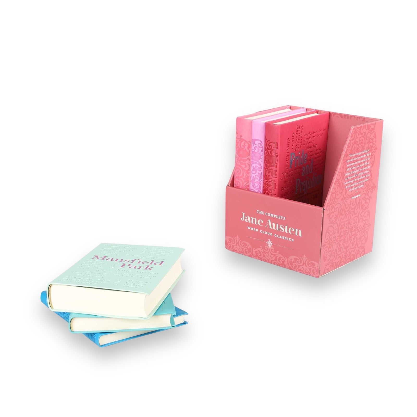 Jane Austen 6 Book Boxed Set: Pride and Prejudice, Emma, Persuasion & 3 other - Collectible Deluxe Flexi Bound Faux Leather Cover