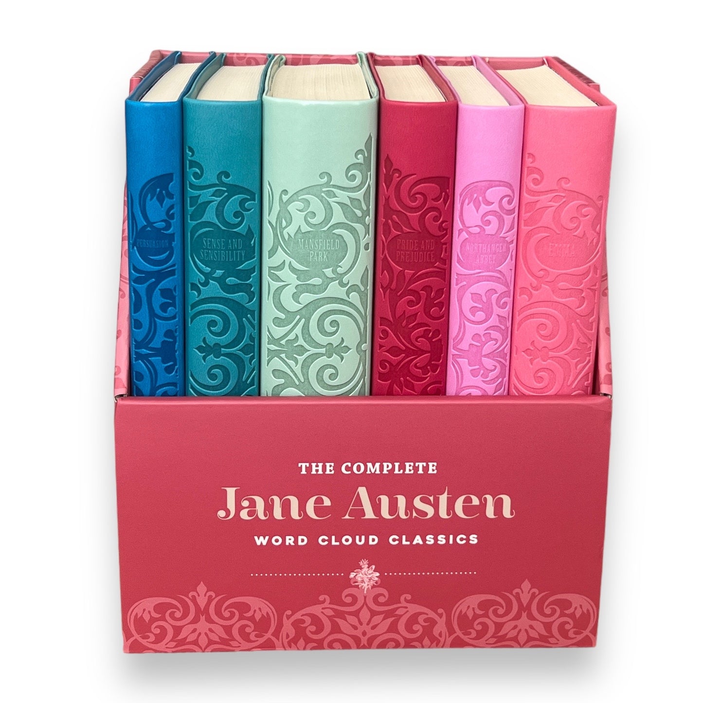 Jane Austen 6 Book Boxed Set: Pride and Prejudice, Emma, Persuasion & 3 other - Collectible Deluxe Flexi Bound Faux Leather Cover