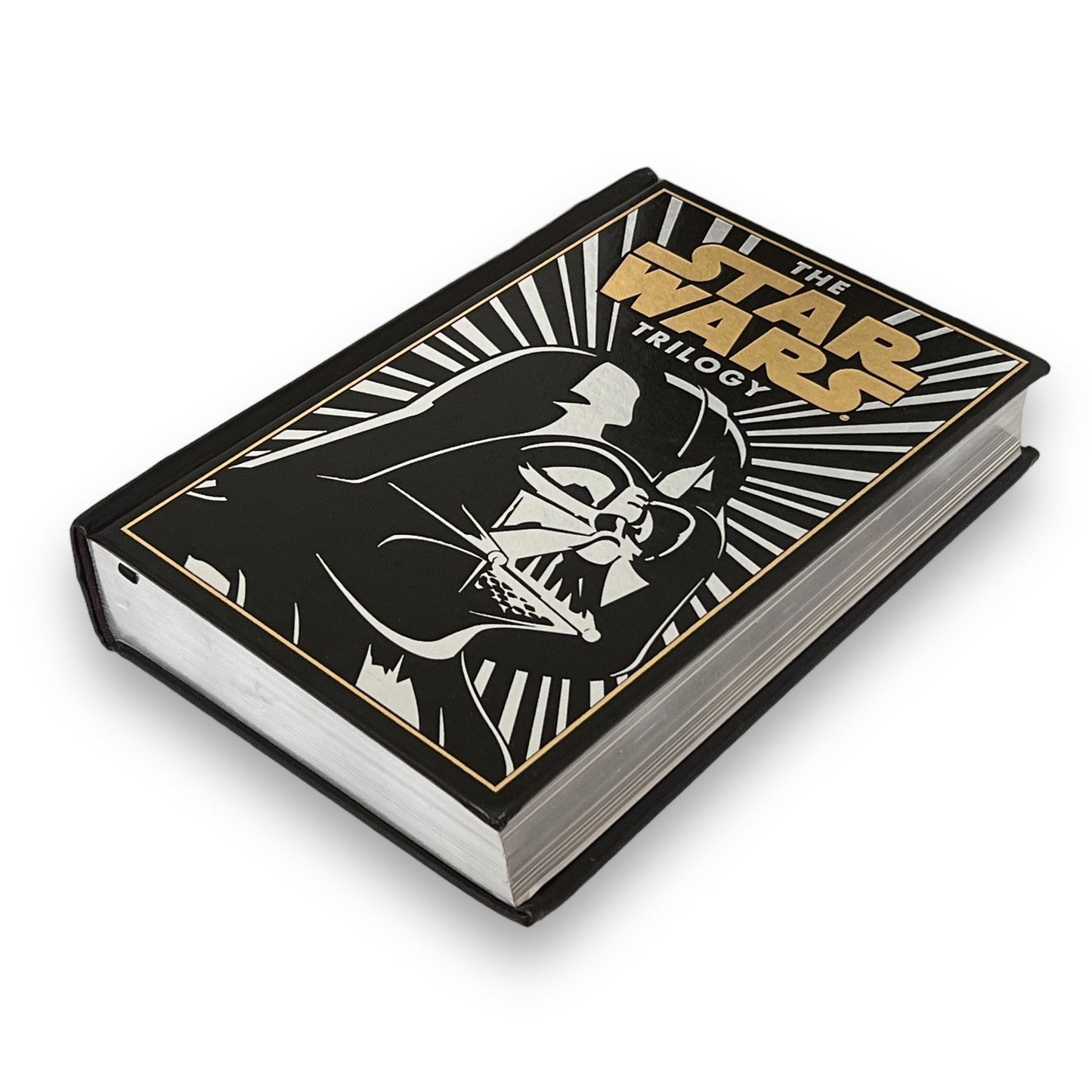 The STAR WARS TRILOGY (Darth Vader) George Lucas - Collectible Deluxe Special Gift Edition - Leather Bound Hardcover - Best Seller Book