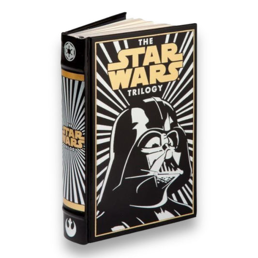 The STAR WARS TRILOGY (Darth Vader) George Lucas - Collectible Deluxe Special Gift Edition - Leather Bound Hardcover - Best Seller Book