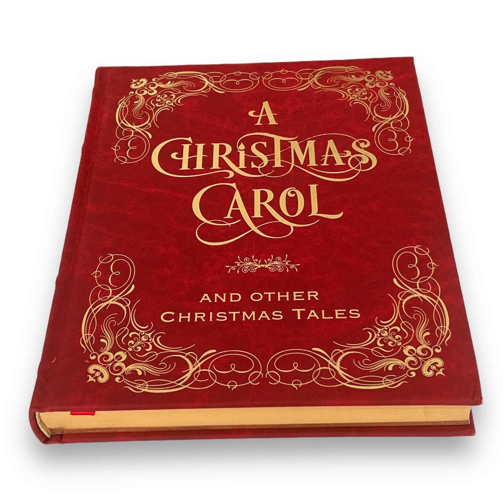 A Christmas Carol and Other Christmas Tales - Collectible Leather Bound Hardcover