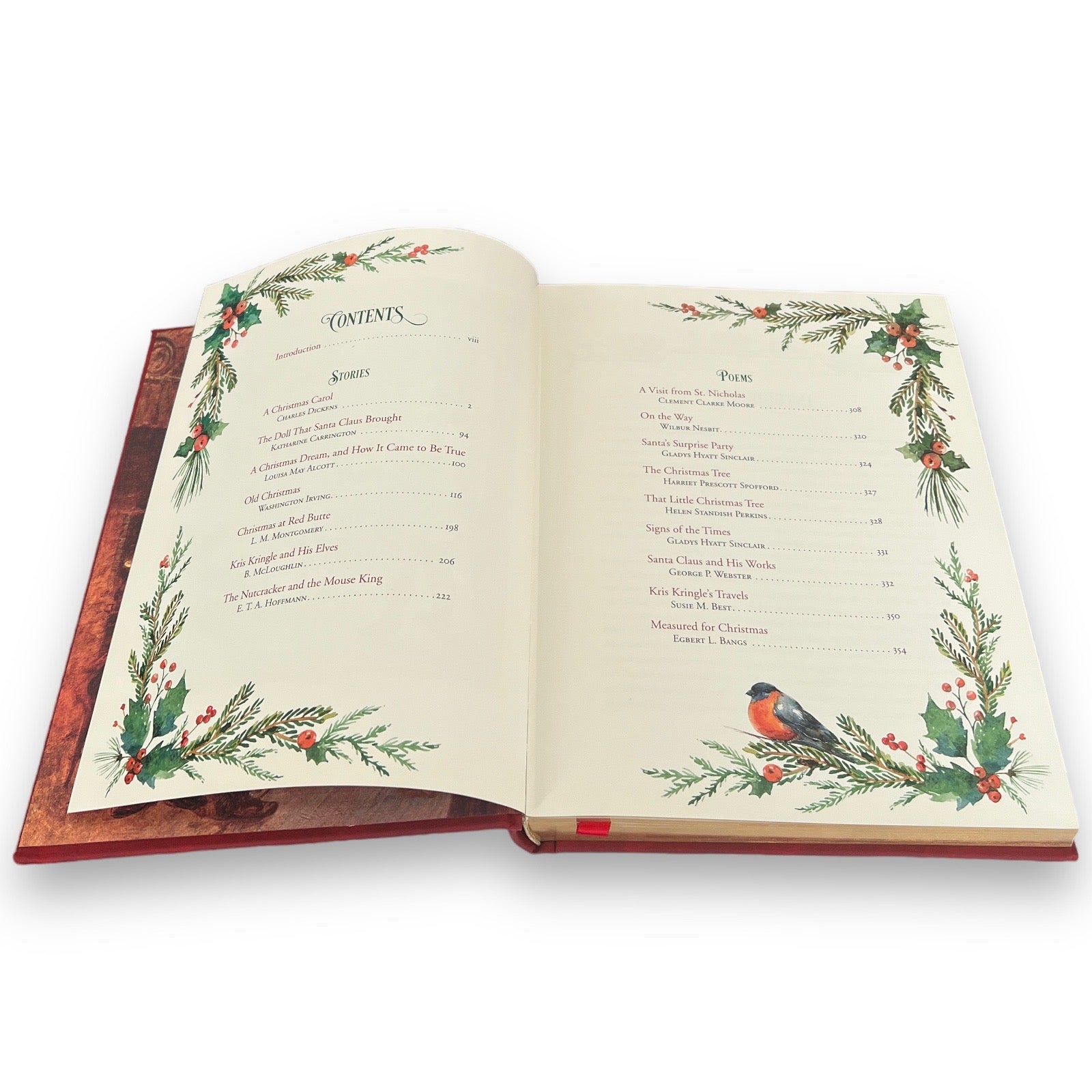 A Christmas Carol and Other Christmas Tales - Collectible Leather Bound Hardcover