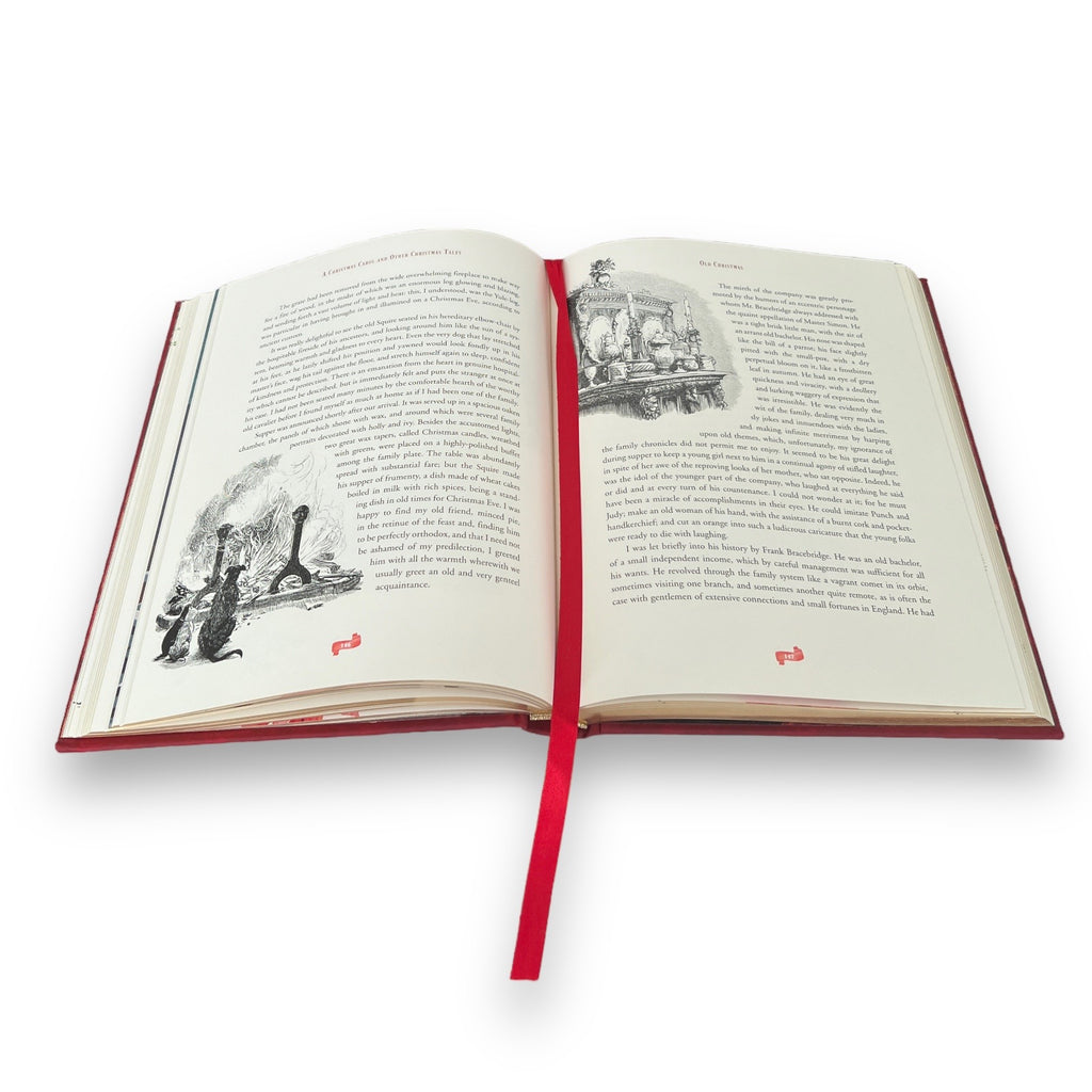 A Christmas Carol and Other Christmas Tales - Collectible Leather Bound Hardcover