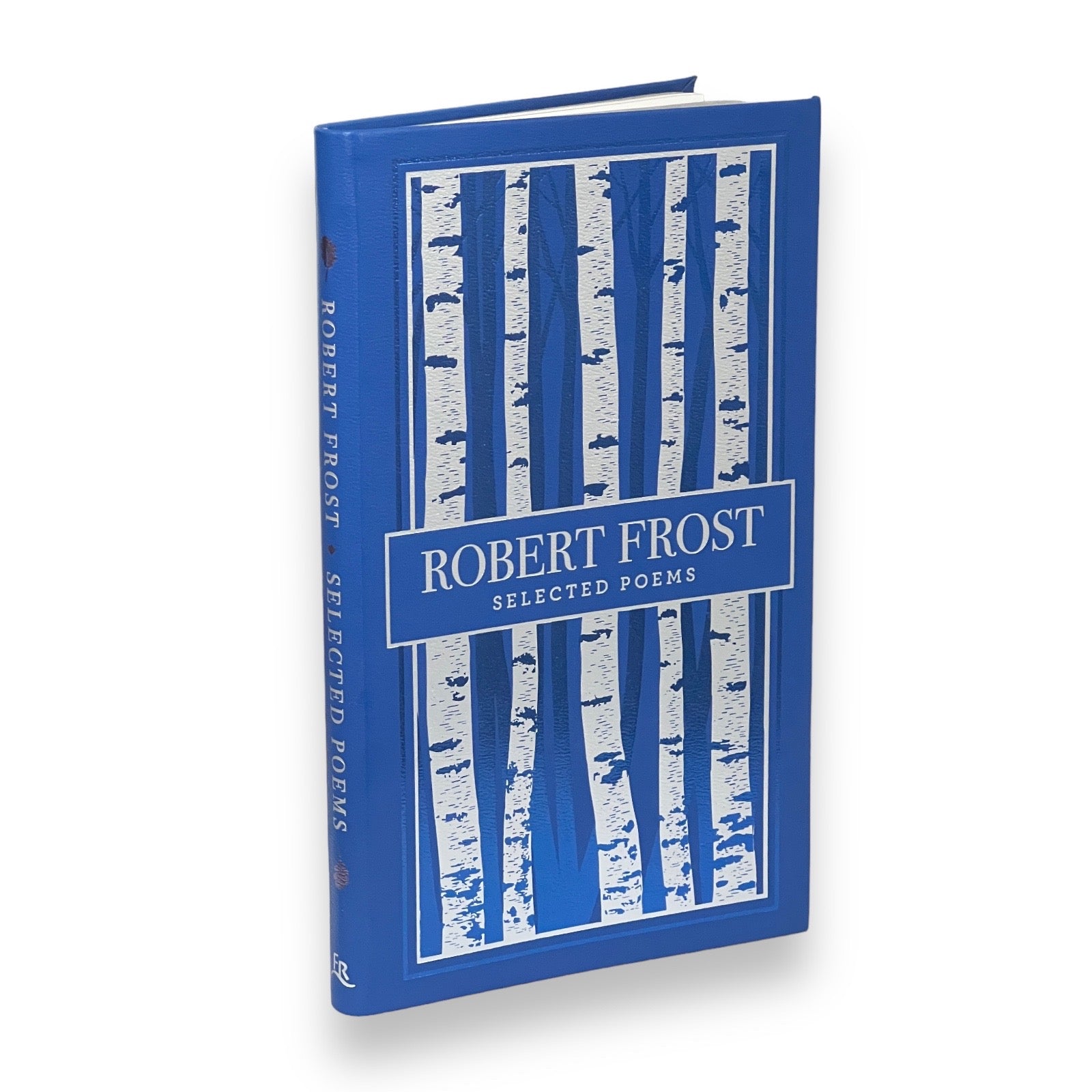 Robert Frost Selected Poems - Collectible Flexi Bound Faux Leather Cover - Pocket Size 7"X4"