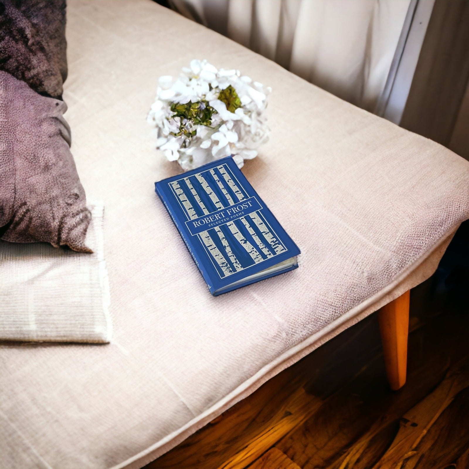 Robert Frost Selected Poems - Collectible Flexi Bound Faux Leather Cover - Pocket Size 7"X4"