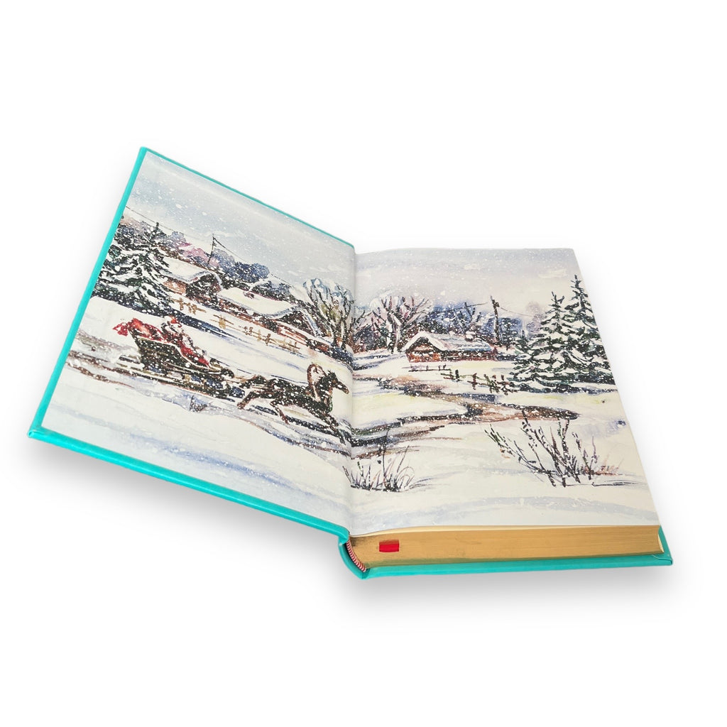 Classic Tales of Christmas: Christmas Carol, Nutcracker & other - Collectible Special Deluxe Gift Edition - Leather Bound Hardcover Book