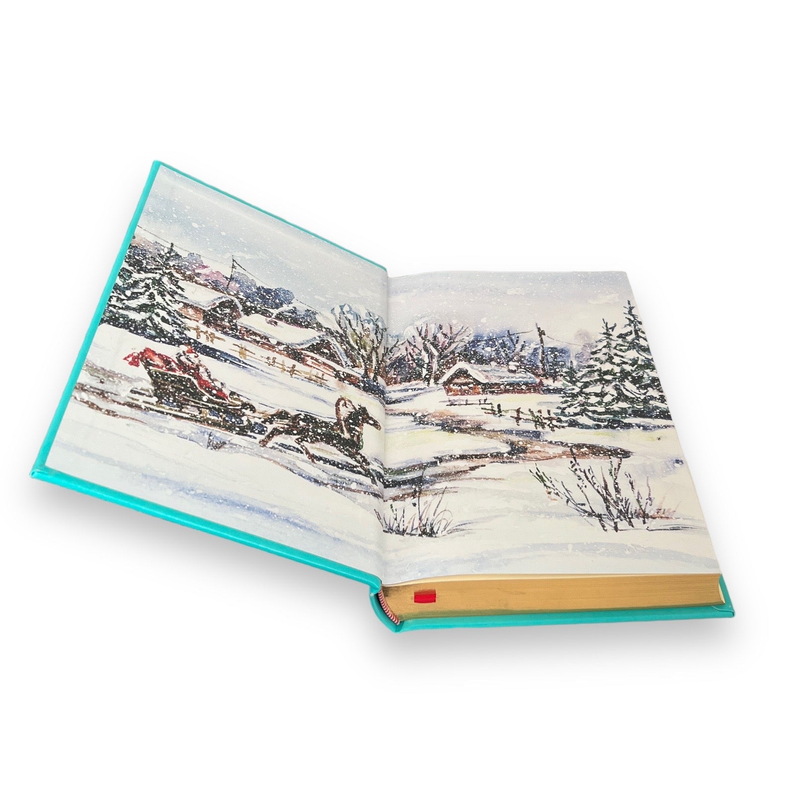 Classic Tales of Christmas: Christmas Carol, Nutcracker & other - Collectible Special Deluxe Gift Edition - Leather Bound Hardcover Book