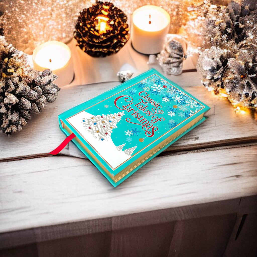 Classic Tales of Christmas: Christmas Carol, Nutcracker & other - Collectible Special Deluxe Gift Edition - Leather Bound Hardcover Book