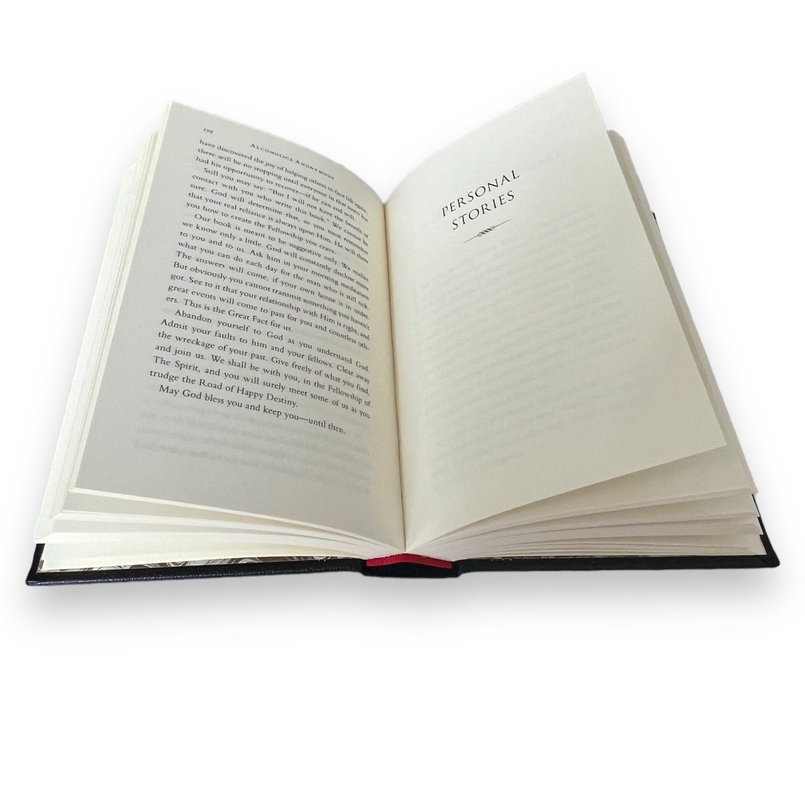 Alcoholics Anonymous: The Original Text of the Life-Changing Landmark - Collectible Deluxe Leather Bound Hardcover