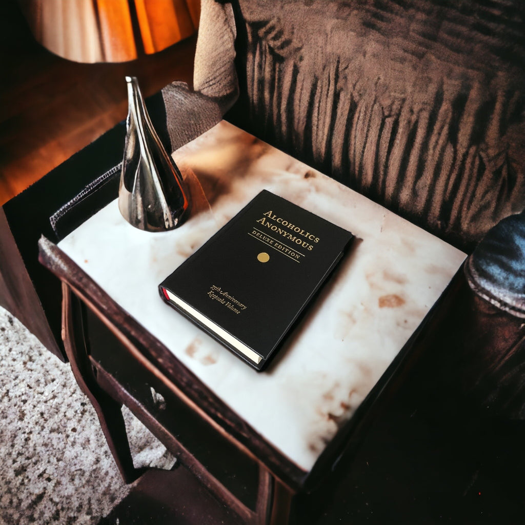 Alcoholics Anonymous: The Original Text of the Life-Changing Landmark - Collectible Deluxe Leather Bound Hardcover