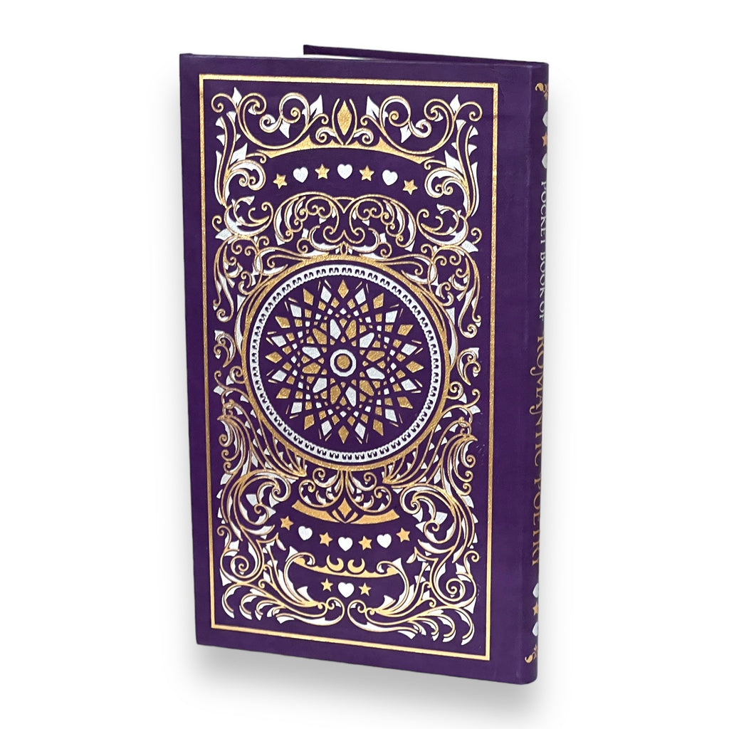 Pocket Book of Romantic Poetry - Collectible Flexi Bound Faux Leather Cover - Pocket Size 7"X4"