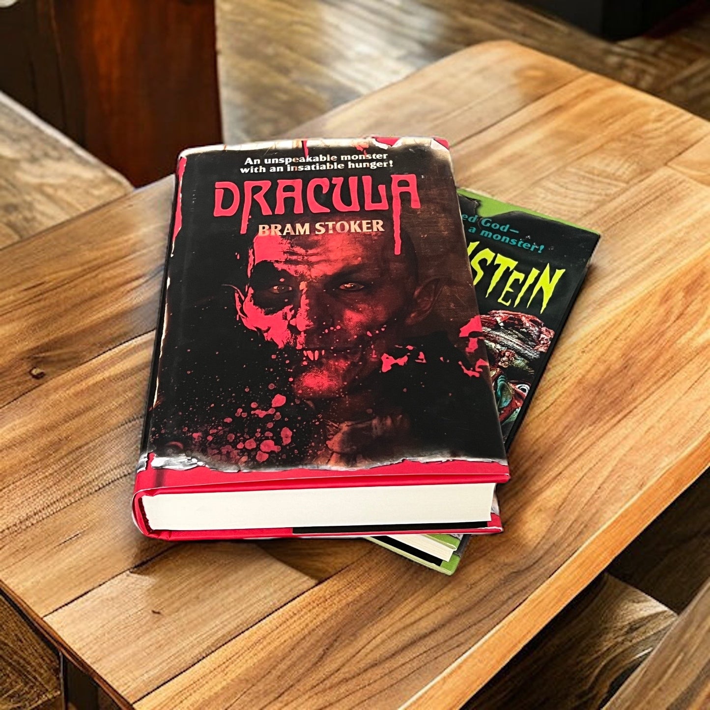 2-Book Set: Dracula by Bram Stoker & Frankenstein by Mary Shelley - Special Hardcover with Dustjacket Edition