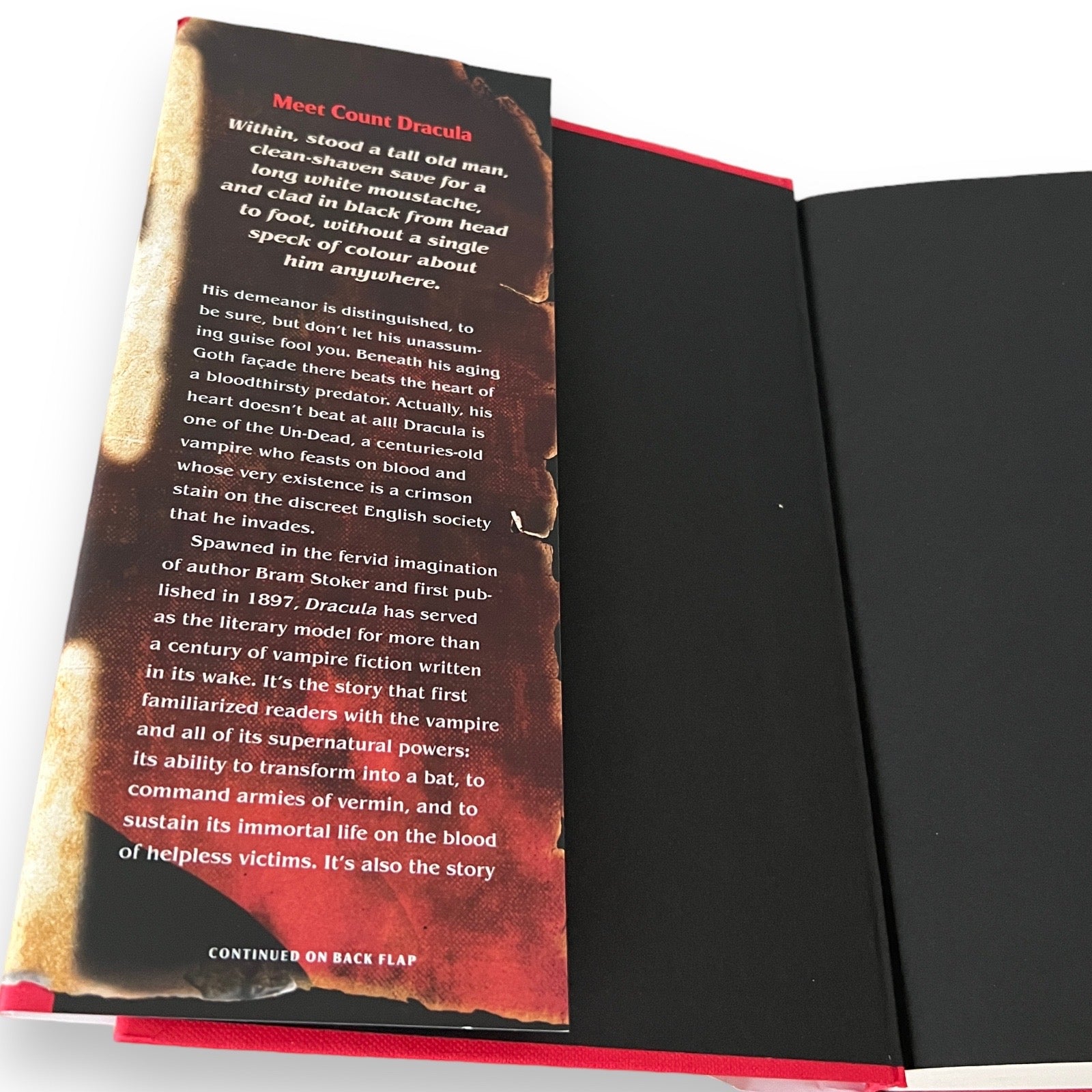 Dracula by Bram Stoker - Collectible Hardcover with Dustjacket Edition