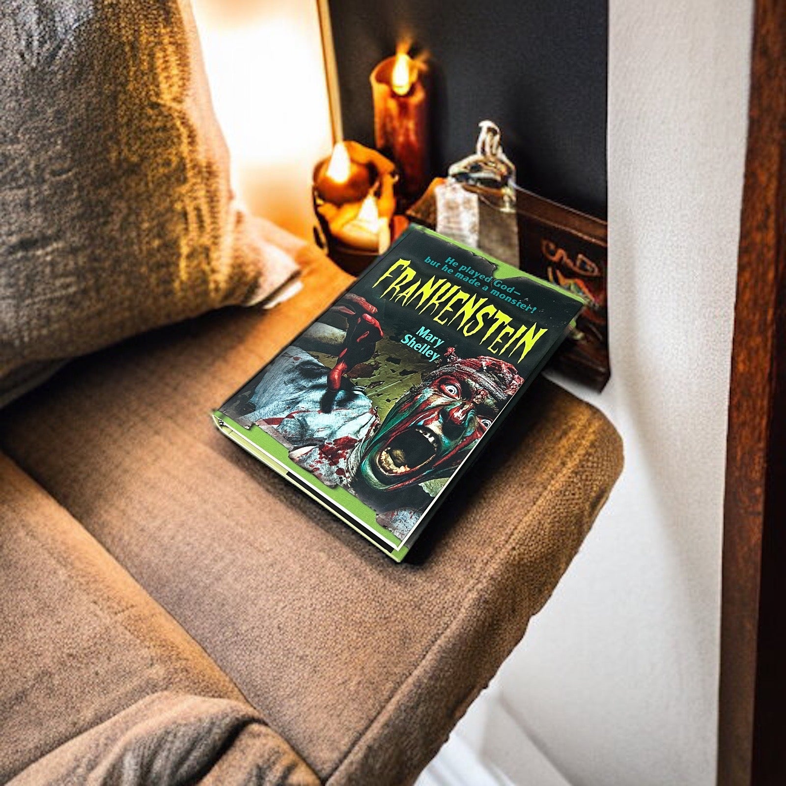 Frankenstein by Mary Shelley - Hardcover with Dustjacket Edition