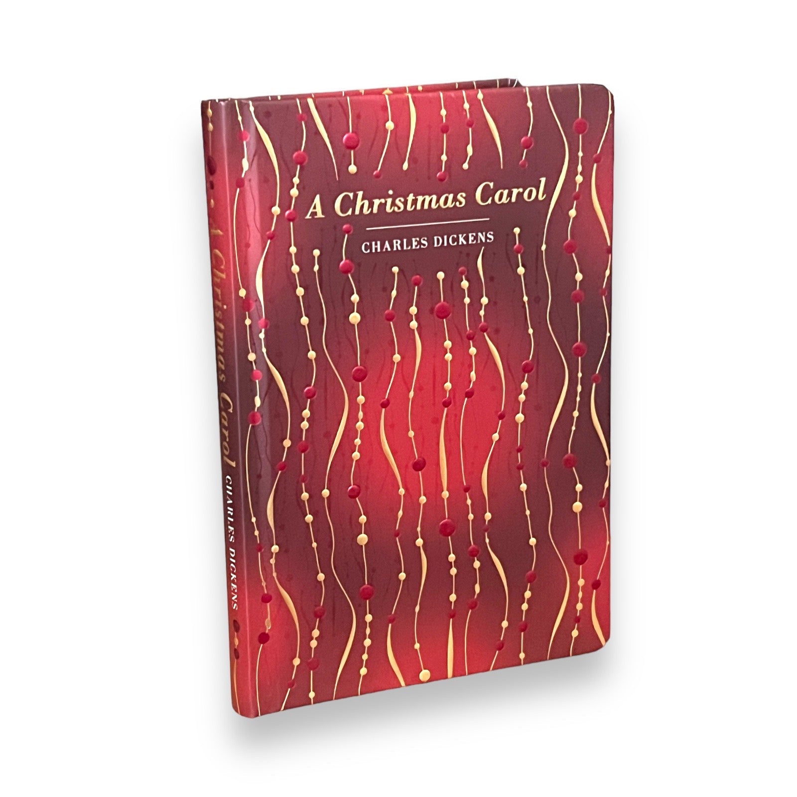 A Christmas Carol by Charles Dickens - Deluxe Colorful Gilded Hardcover Edition