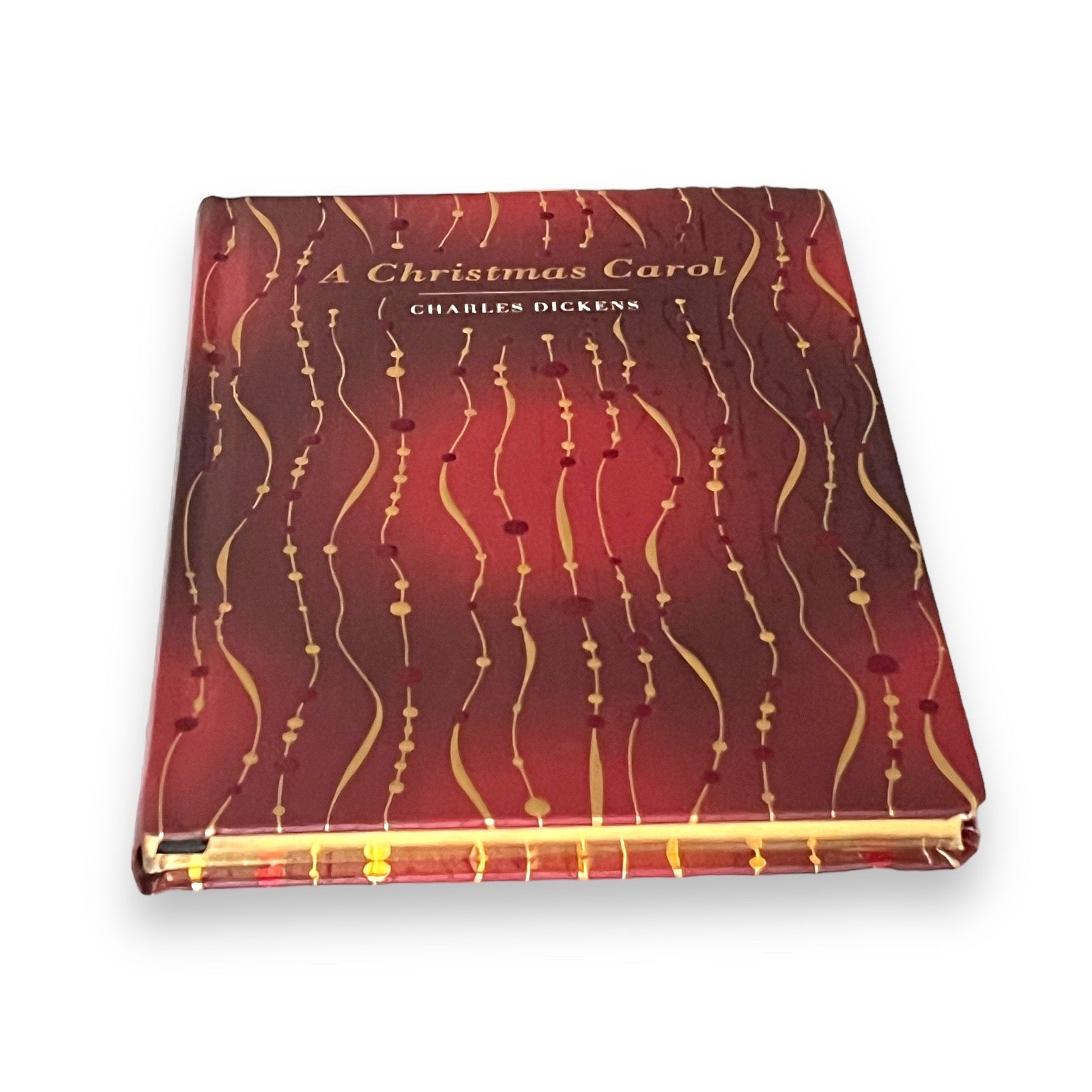 A Christmas Carol by Charles Dickens - Deluxe Colorful Gilded Hardcover Edition