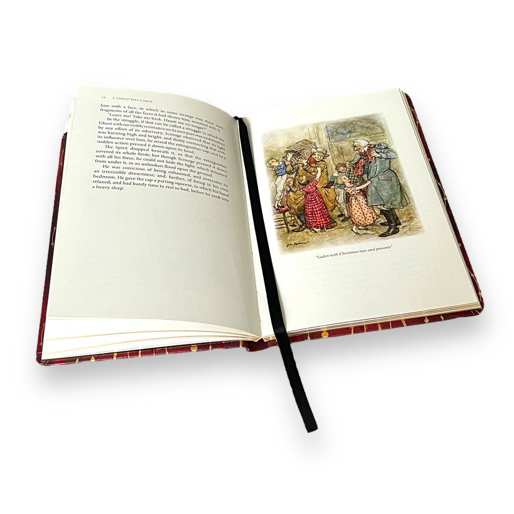 A Christmas Carol by Charles Dickens - Deluxe Colorful Gilded Hardcover Edition