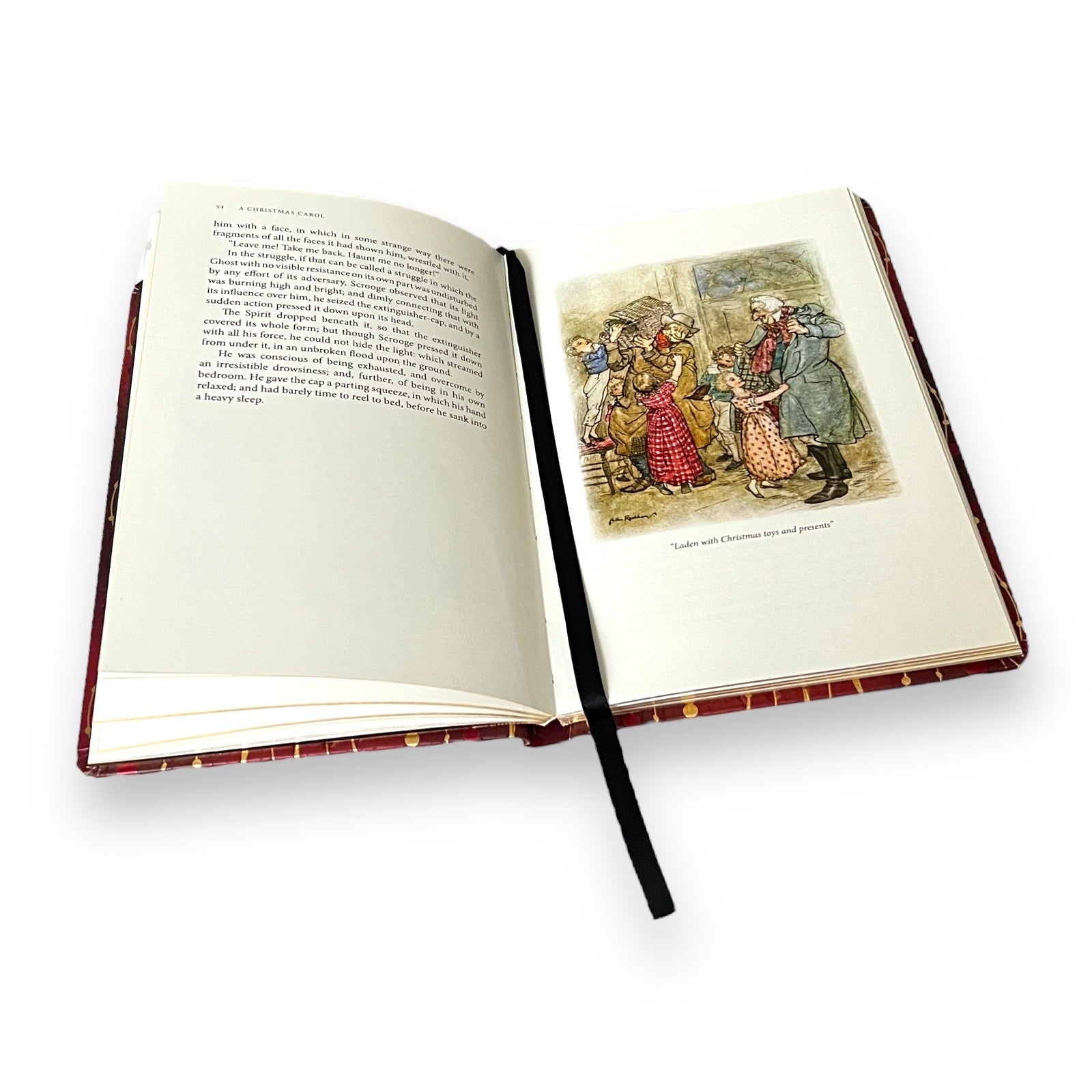 A Christmas Carol by Charles Dickens - Deluxe Colorful Gilded Hardcover Edition