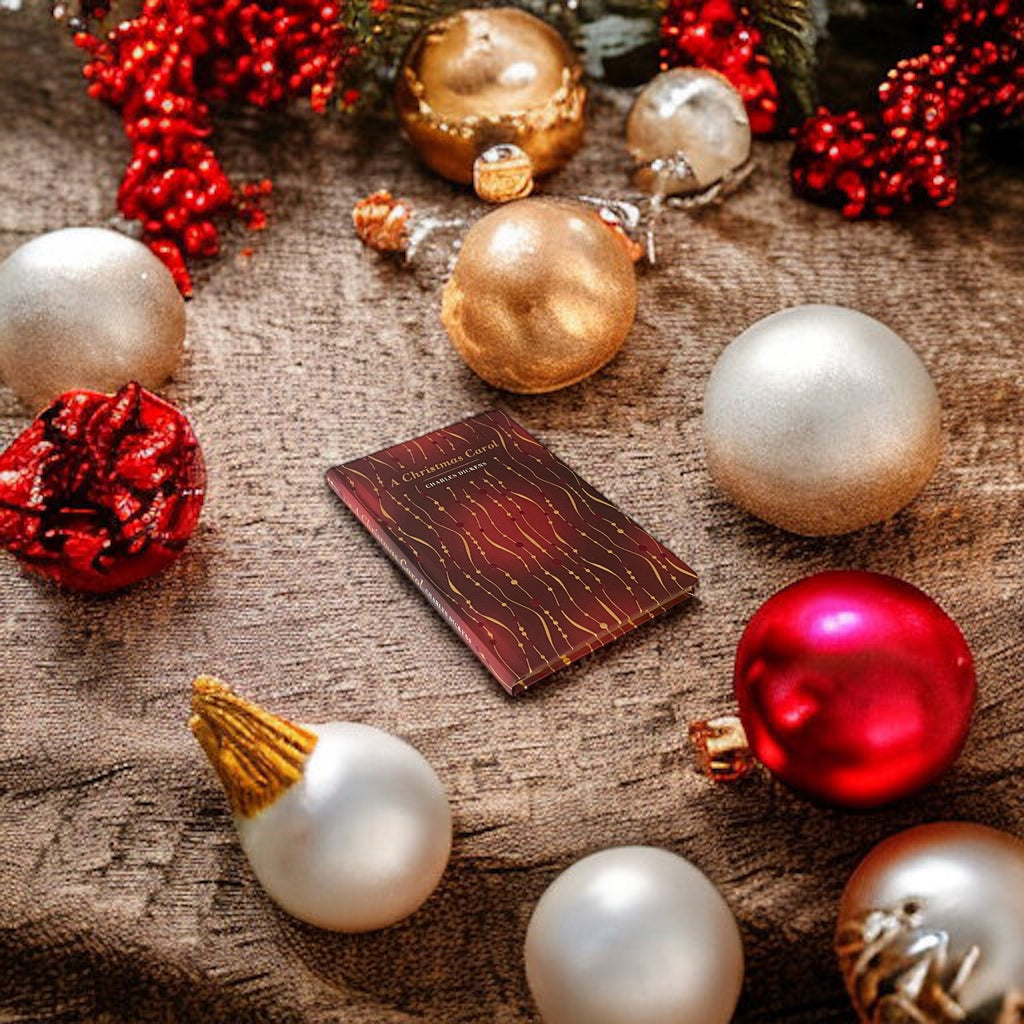 A Christmas Carol by Charles Dickens - Deluxe Colorful Gilded Hardcover Edition